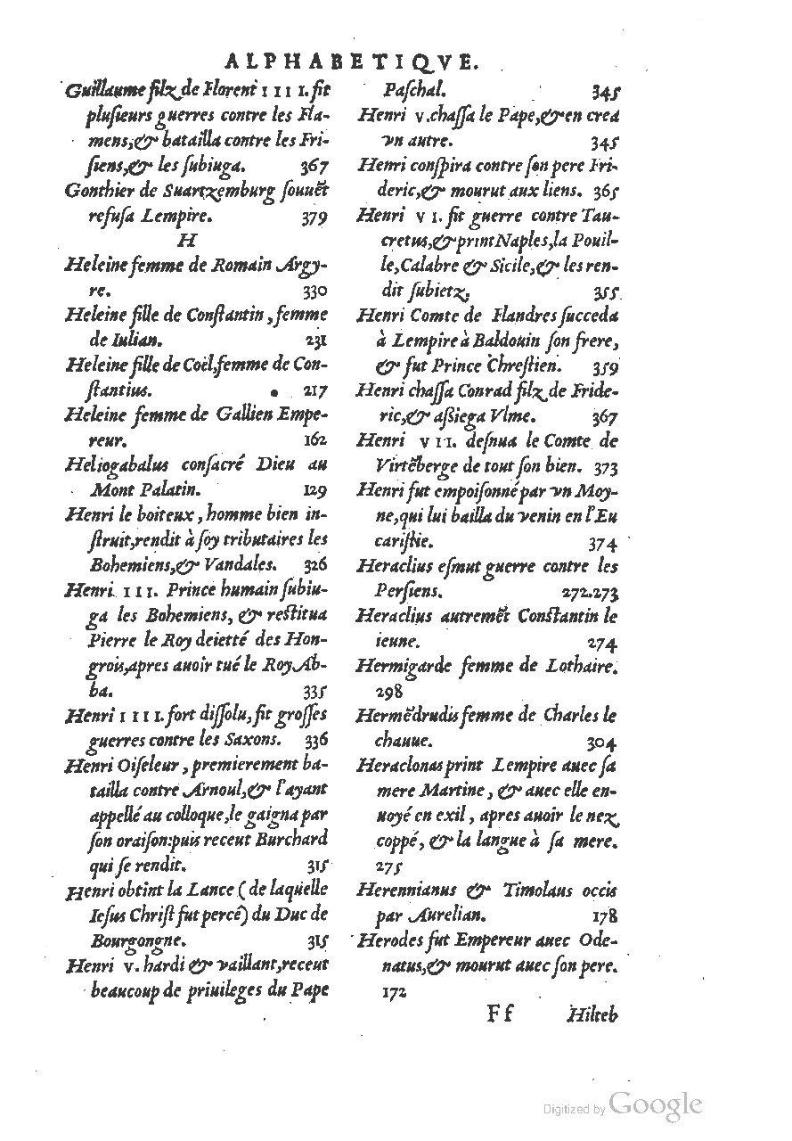1553 - Jacopo Strada et Thomas Guérin - Épitome du Trésor des antiquités - UGent 1553 - Jacopo Strada et Thomas Guérin - Épitome du Trésor des antiquités - UGent