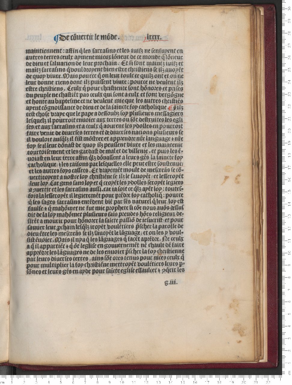 1482 - [Jean Du Pré] - Trésor des humains - Bibliothèque Sainte-Geneviève