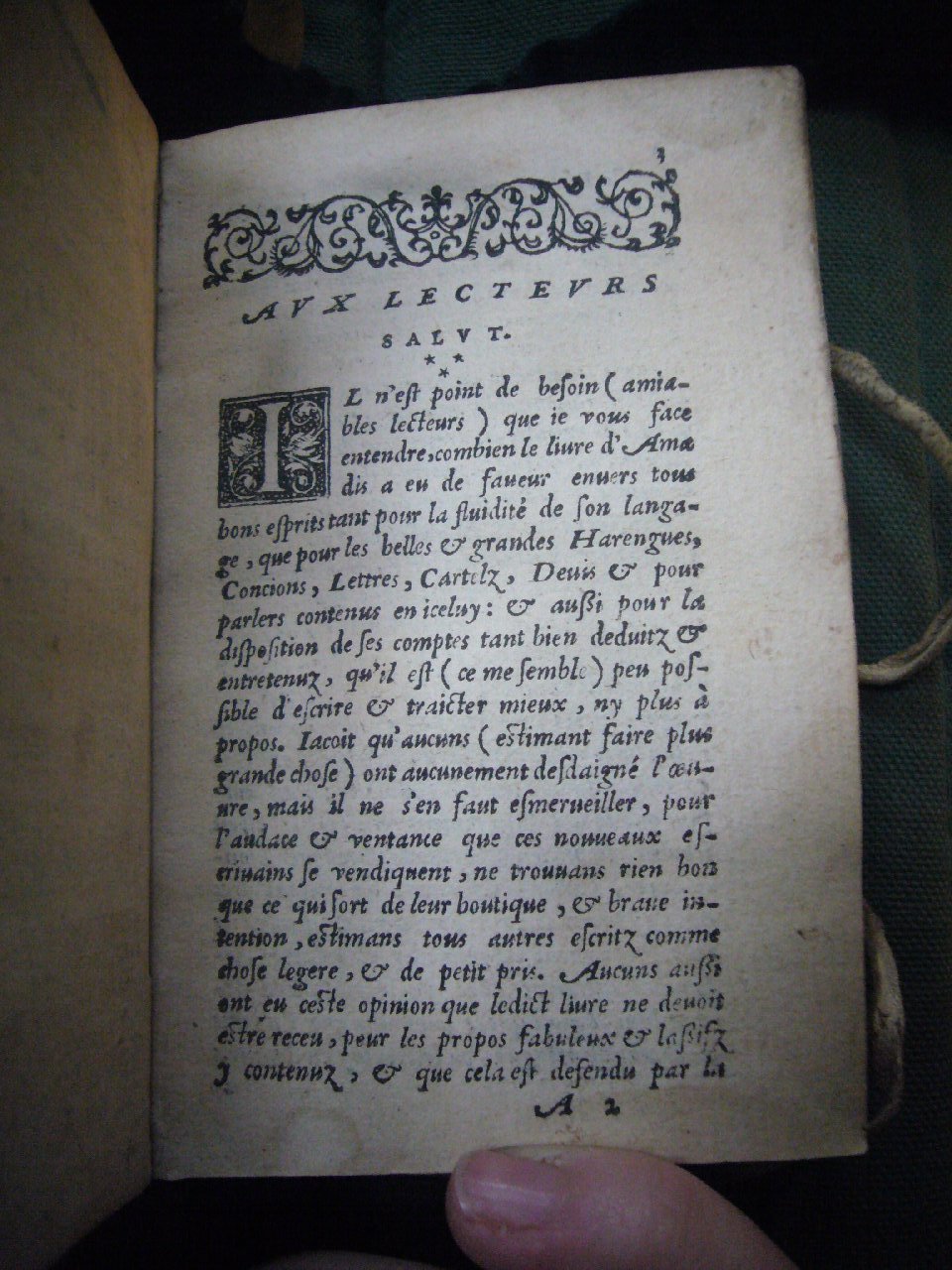 1567 - Jean Pygot - Trésor des Amadis - BnF Arsenal
