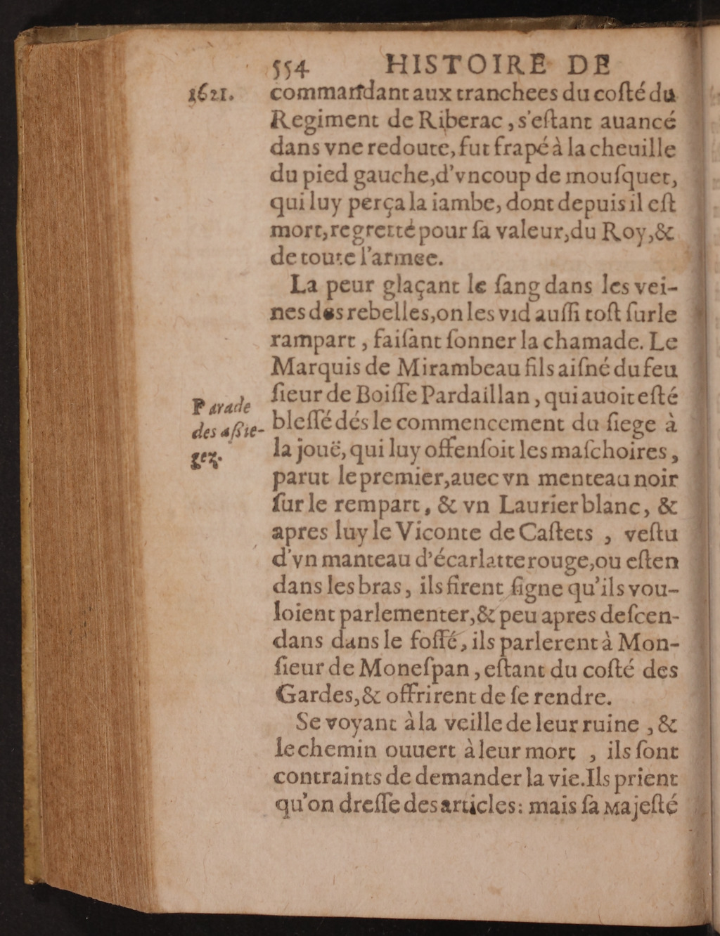 1626 - Joseph Bouillerot - Trésor de l’histoire générale de notre temps - BnF Arsenal