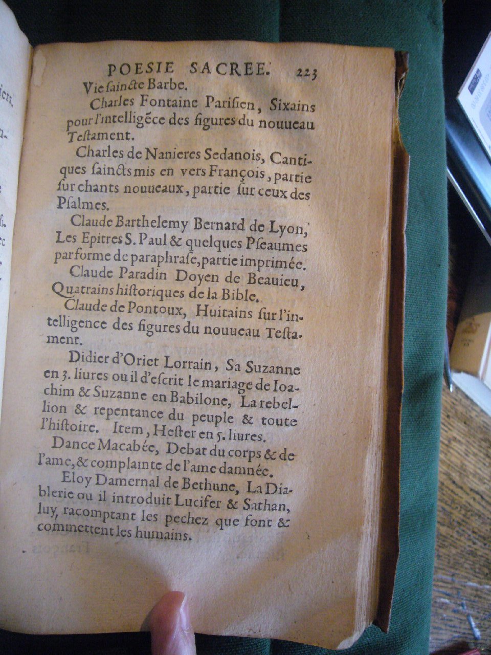 1602 - François Jacquin - Trésor des bons esprits français - BnF Arsenal