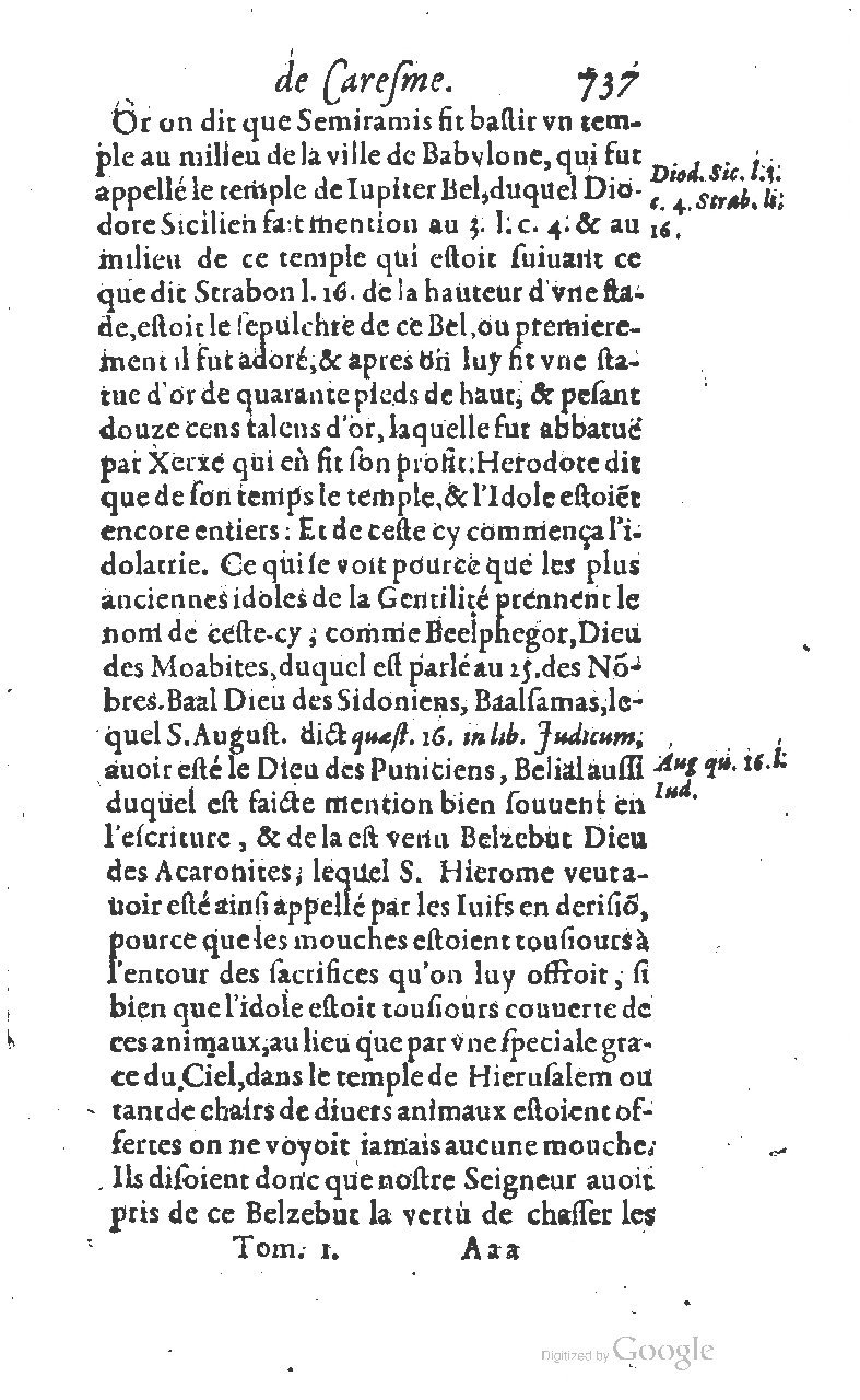 1607 - Nicolas Du Fossé - Trésor quadragésimal - T 01 - BM Lyon 1607 - Nicolas Du Fossé - Trésor quadragésimal - T 01 - BM Lyon
