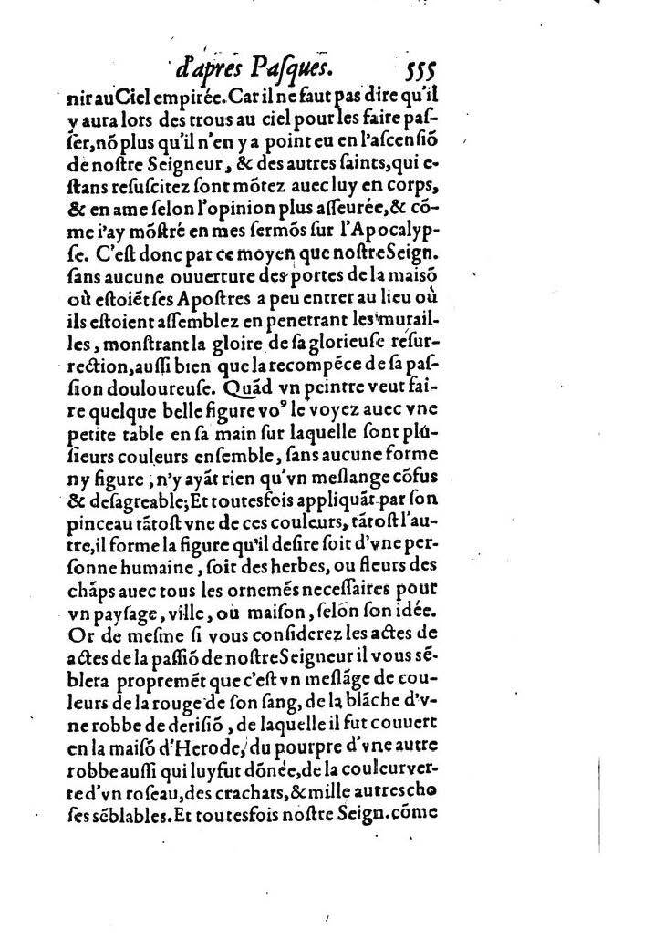 1607 - Nicolas Du Fossé - Trésor quadragésimal - T 02 - BM Lyon