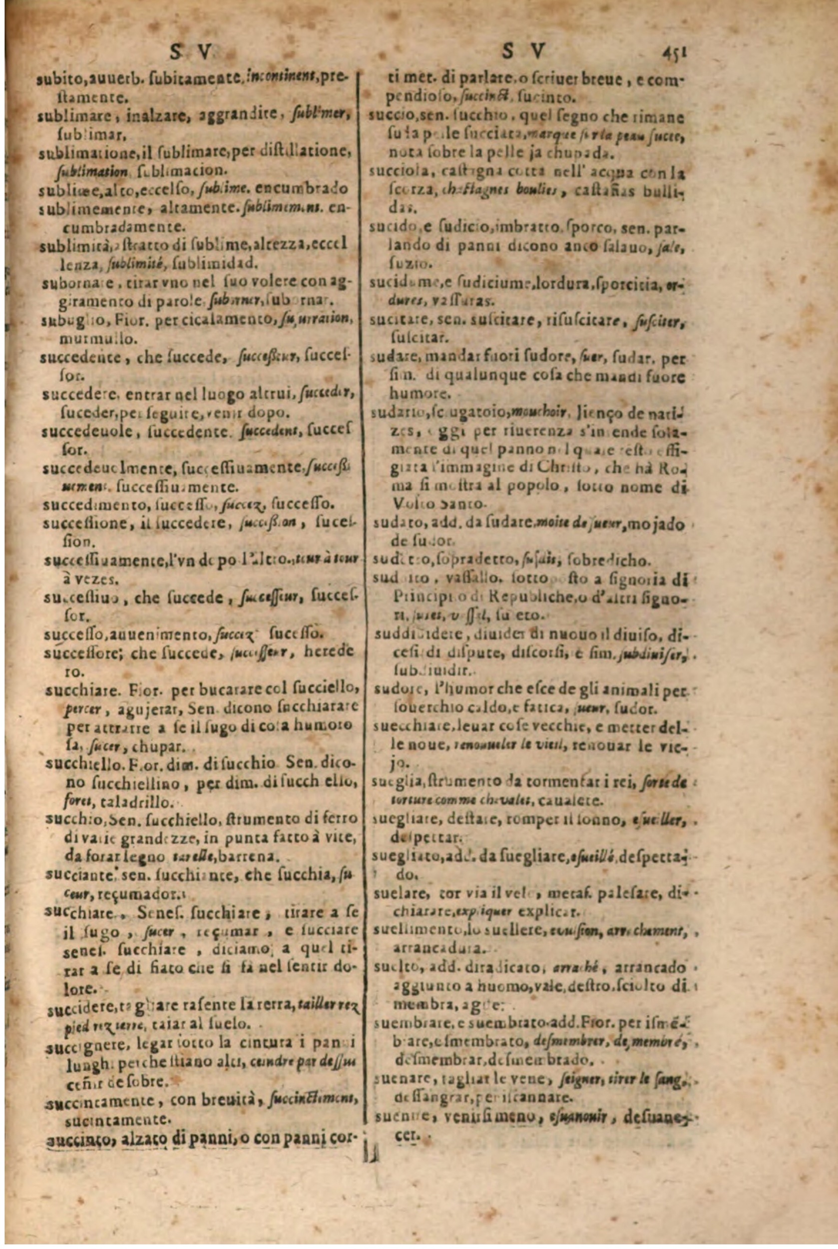 1609 - Philippe Albert et Alexandre Pernet - Trésor des trois langues, francoise, italienne et espagnole (Troisième partie) - BSB Munich 1609 - Philippe Albert et Alexandre Pernet - Trésor des trois langues, francoise, italienne et espagnole (Troisième partie) - BSB Munich