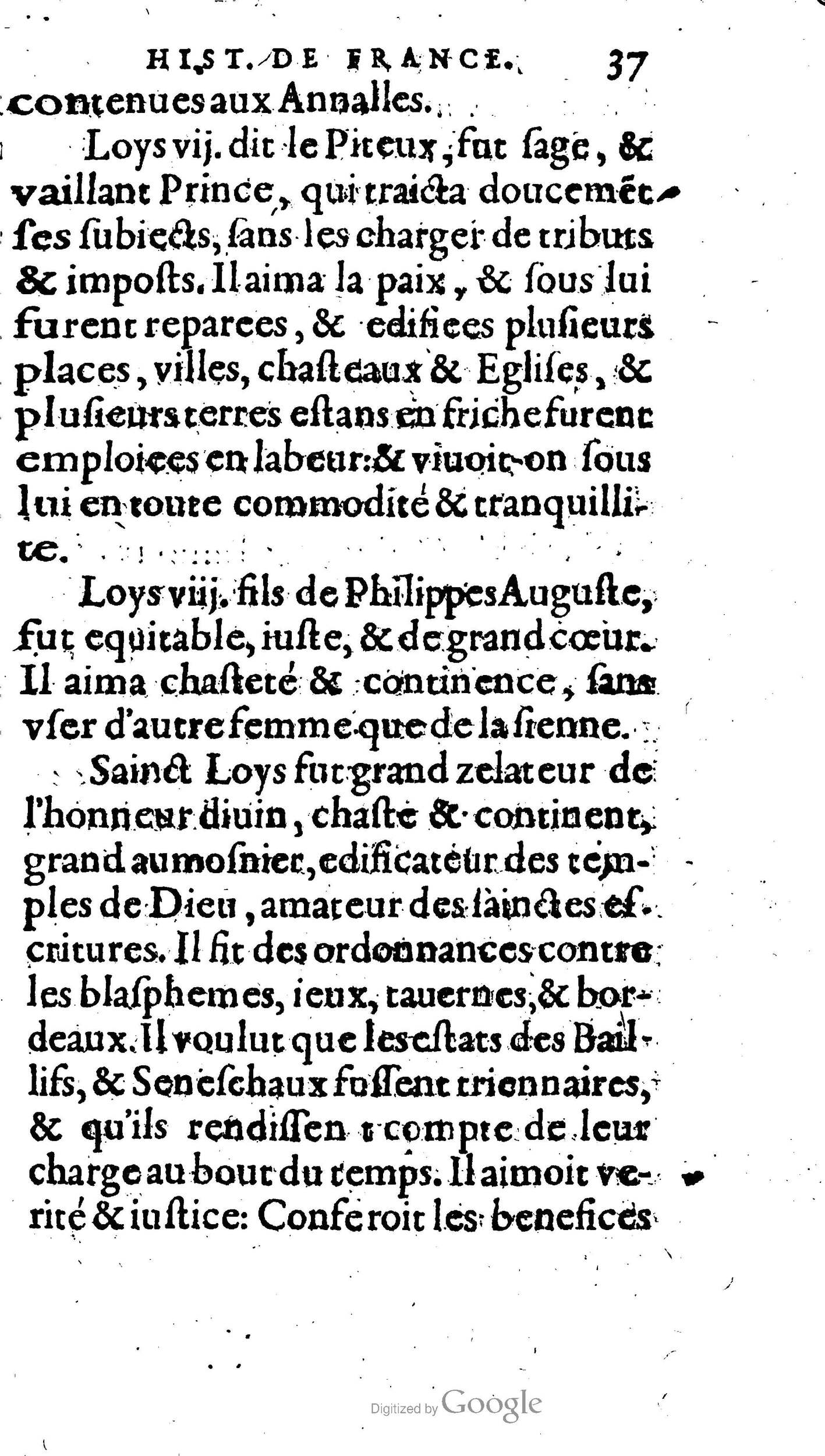 1604 - Galiot Corrozet - Trésor des histoires de France - BnF Arsenal 1604 - Galiot Corrozet - Trésor des histoires de France - BnF Arsenal