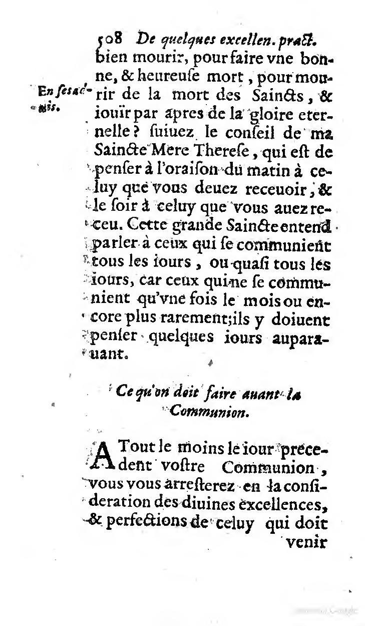 1646 - Jean Piot - Trésor inestimable de Saint-Joseph - BNC Rome