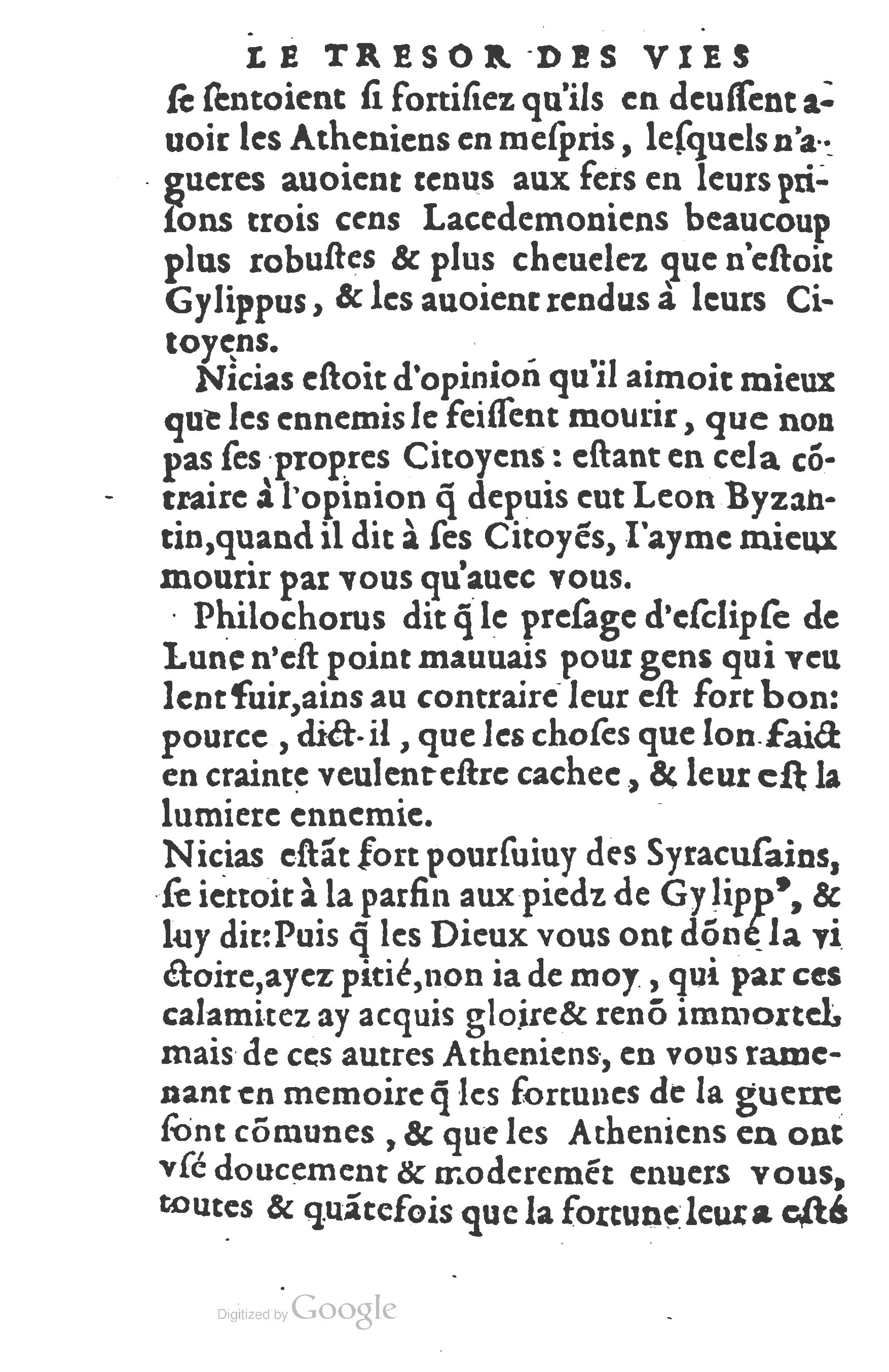 1577 - Claude Micard - Trésor des vies de Plutarque - BSB Munich 1577 - Claude Micard - Trésor des vies de Plutarque - BSB Munich