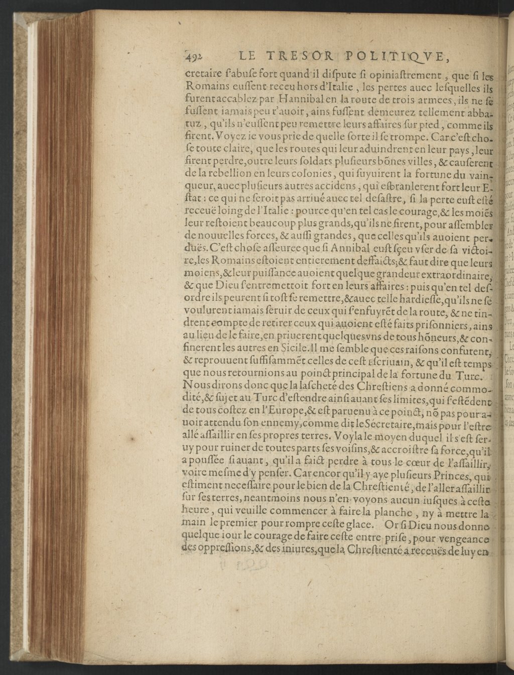 1608 - Nicolas Du Fossé - Trésor politique - BnF Tolbiac