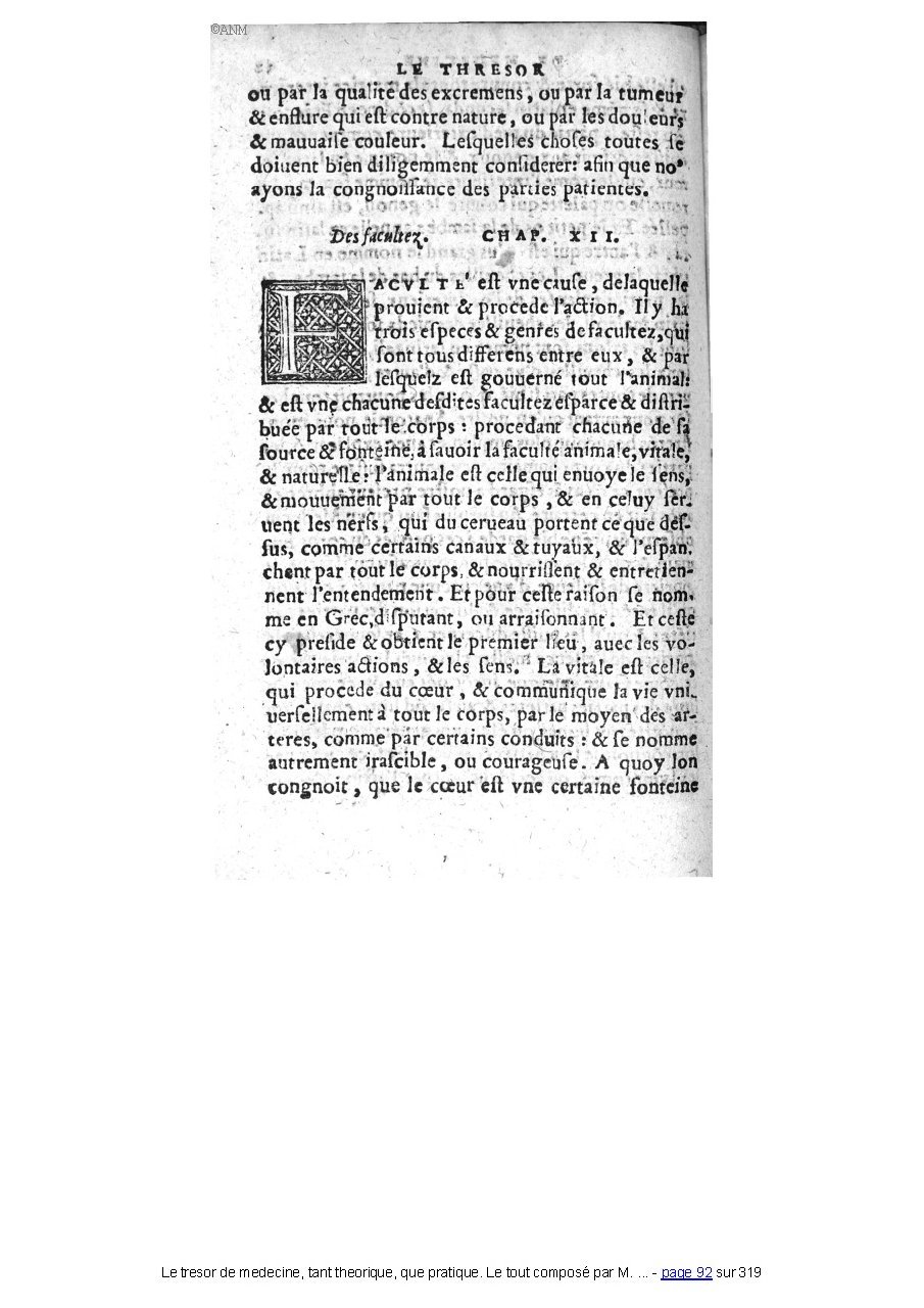 1560 - Pierre et Jan Moine - Trésor de médecine - Université Paris Cité