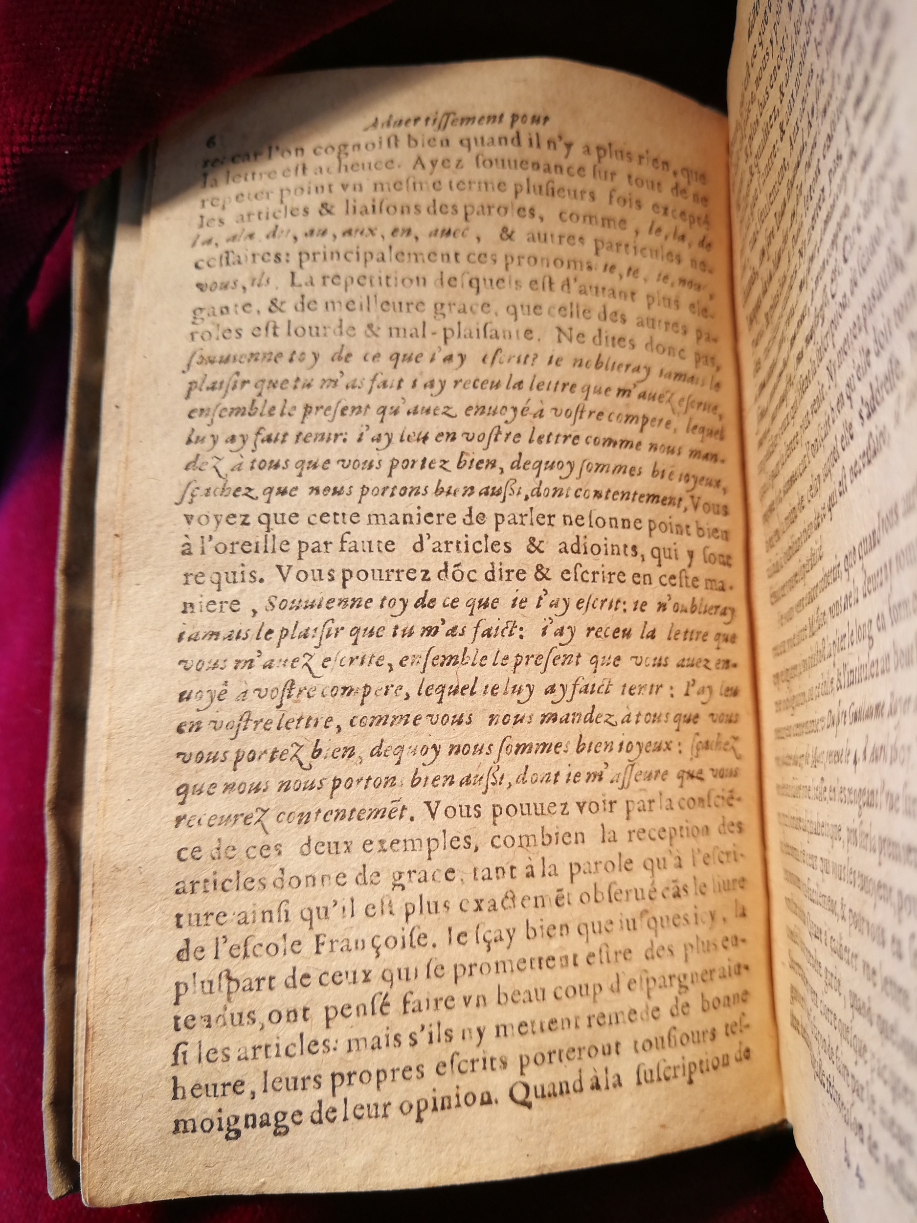 1630 - Martin Bogart - Secrétaire des secretaires ou le Trésor de la plume française - BM Amiens