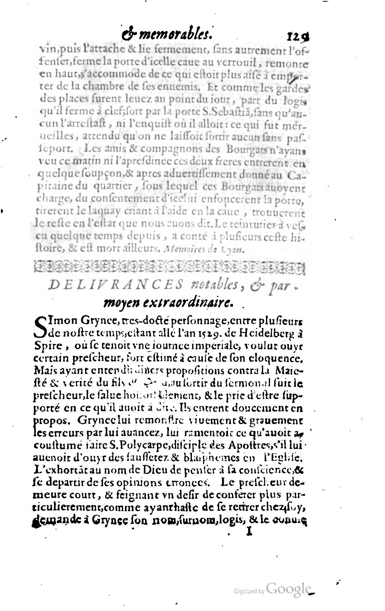 1620 - Samuel Crespin - Trésor d’histoires admirables et mémorables - BCU Lausanne