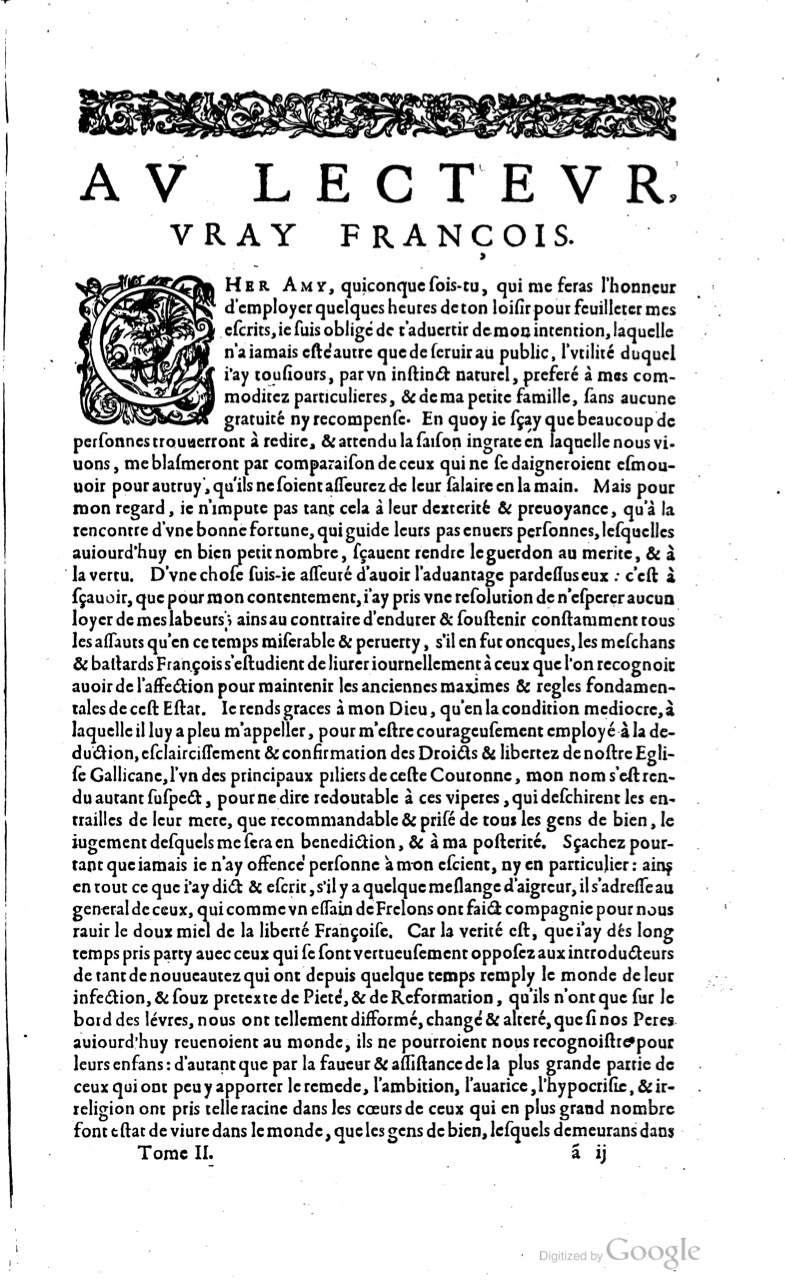 1629 - Veuve Nicolas Buon - Trésor du droit français (21754 T. 2) - BM Lyon