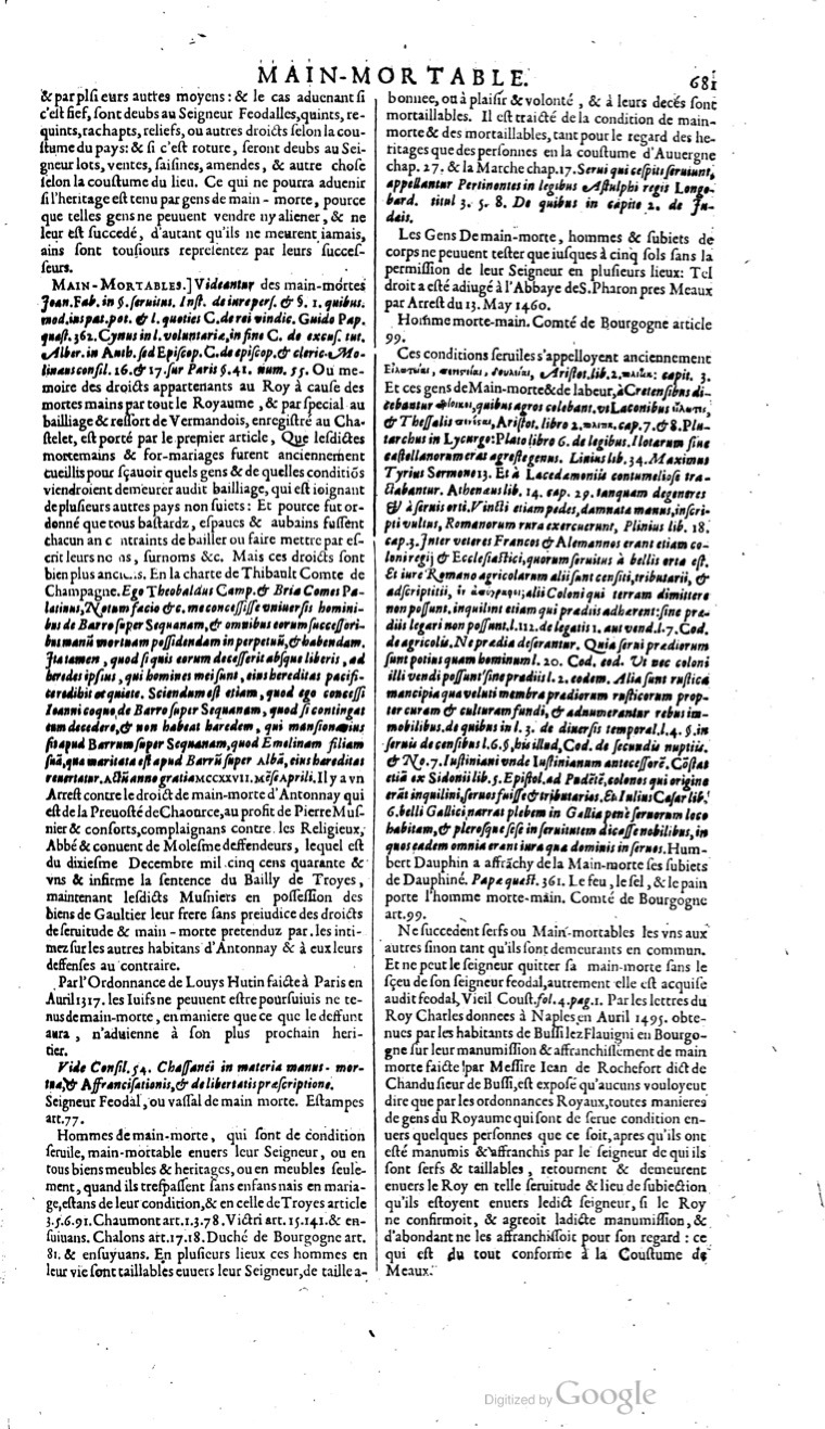 1629 - Veuve Nicolas Buon - Trésor du droit français (29620 T. 2) - BM Lyon