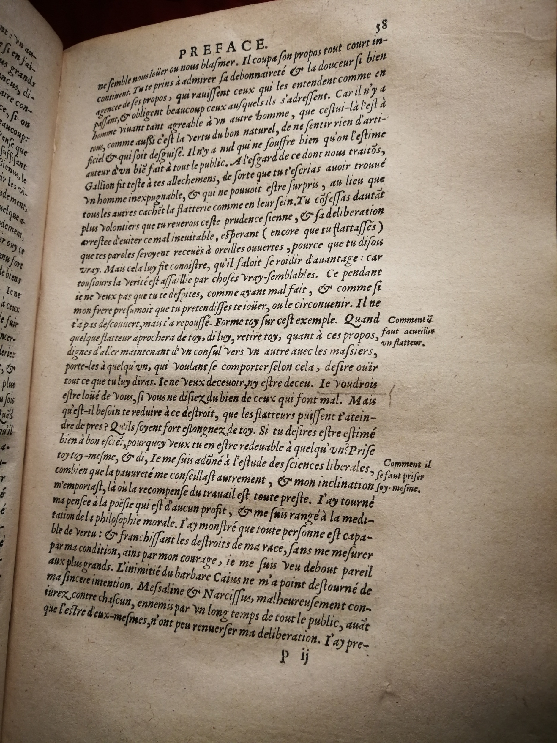 1595 - Jean Houzé - Œuvres morales et mêlées de Sénèque, Trésor de philosophie morale - T. 3 - BnF