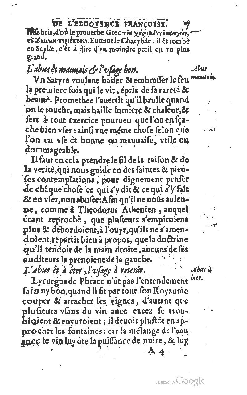 1610 - Louis Coste - Trésor de l’éloquence française (Seconde partie) - BM Lyon