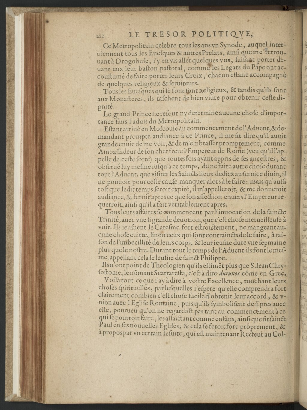 1608 - Nicolas Du Fossé - Trésor politique - BnF Tolbiac