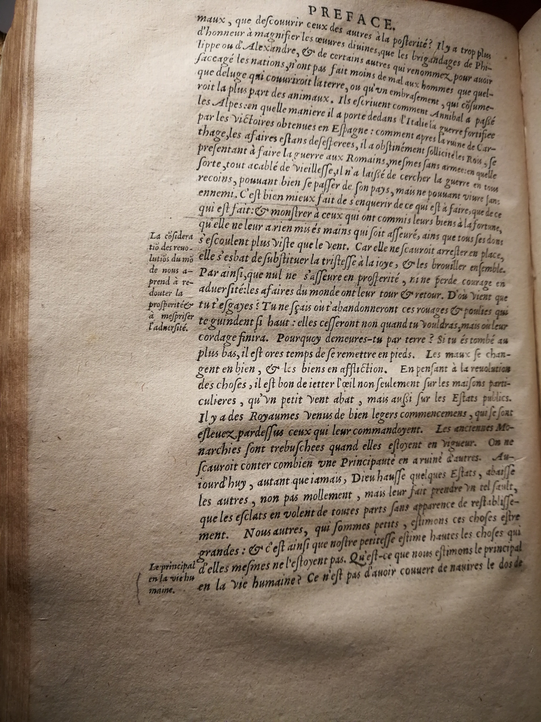 1595 - Jean Houzé - Œuvres morales et mêlées de Sénèque, Trésor de philosophie morale - T. 3 - BnF