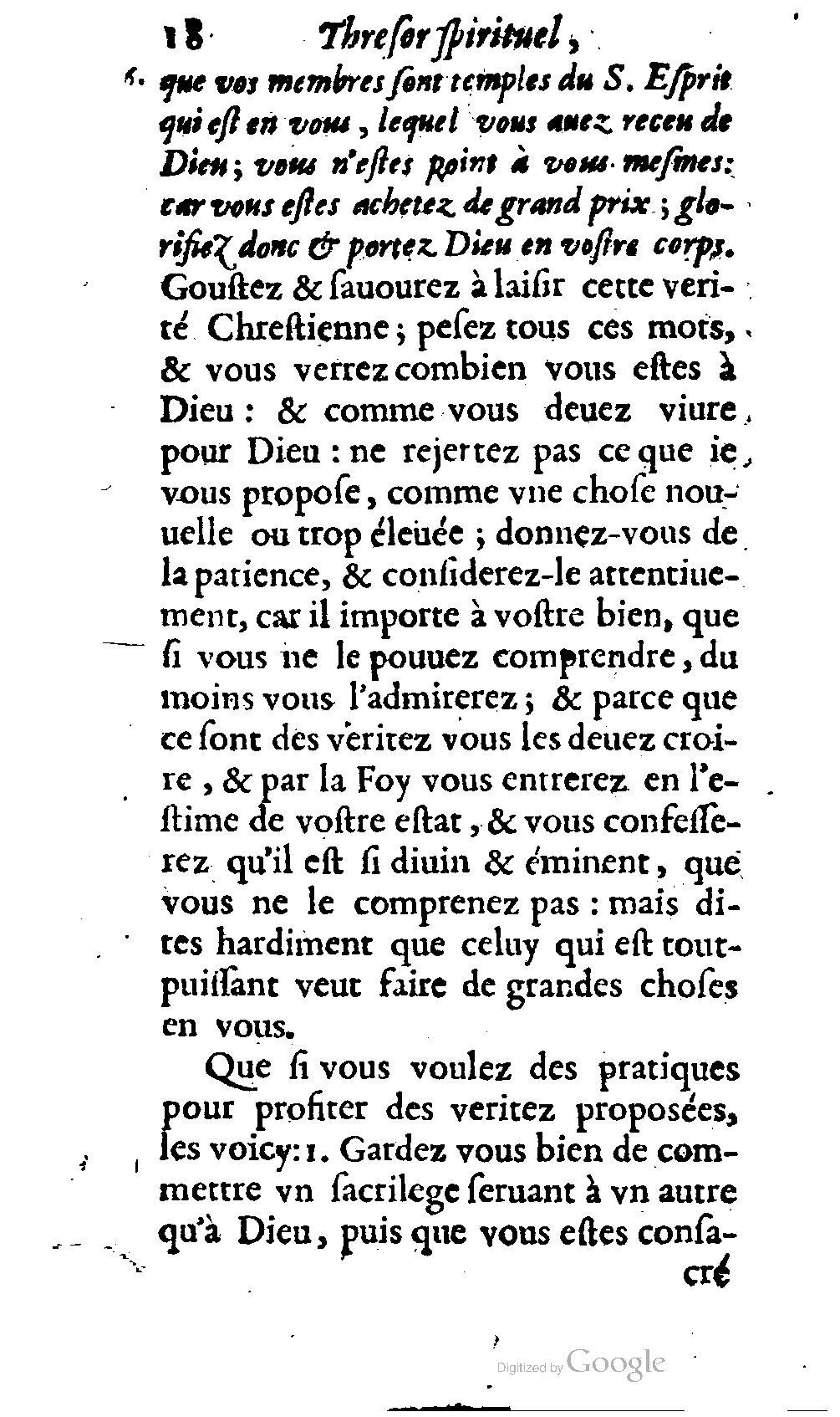 1646 - Antoine Cellier et Pierre Compagnon - Trésor spirituel contenant les obligations - BM Lyon