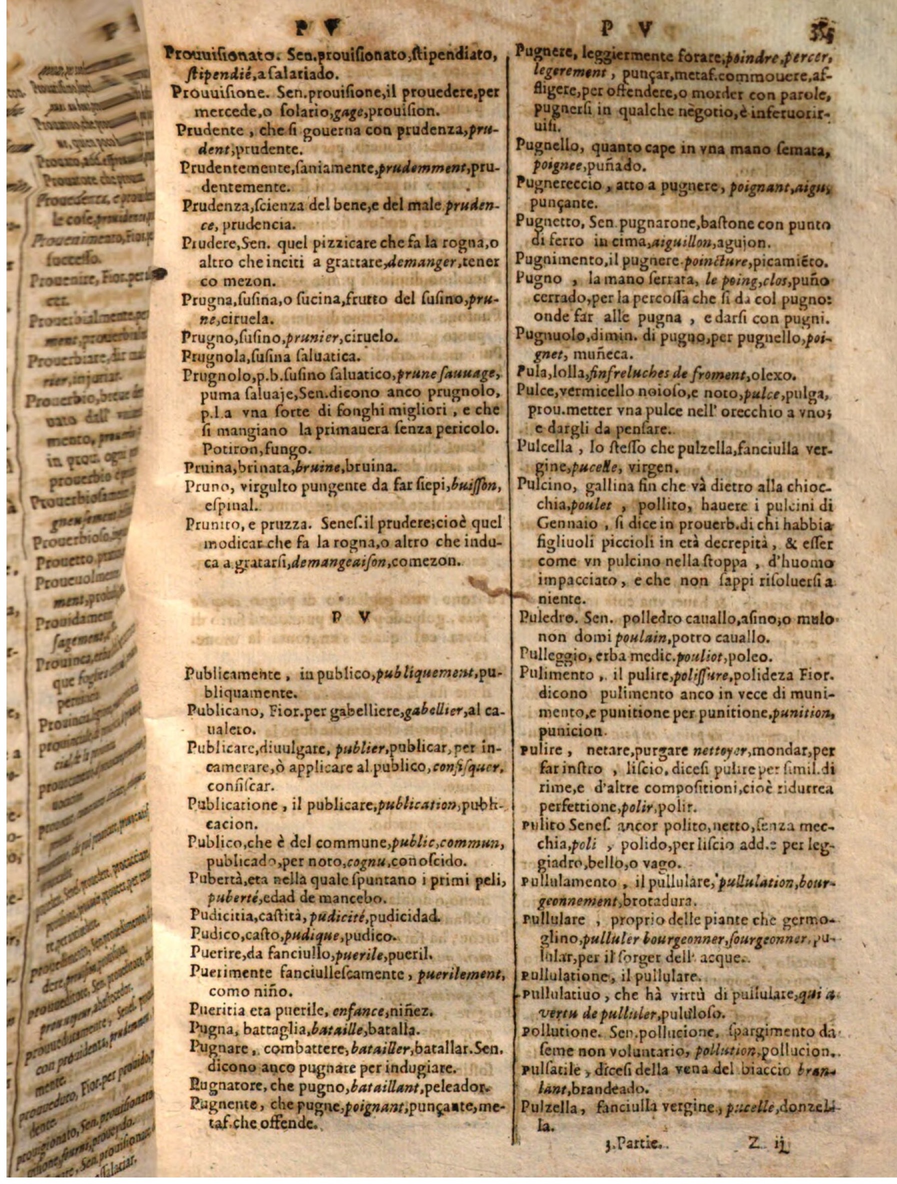 1644 - Jacques Crespin - Trésor des trois langues - Passau 1644 - Jacques Crespin - Trésor des trois langues - Passau