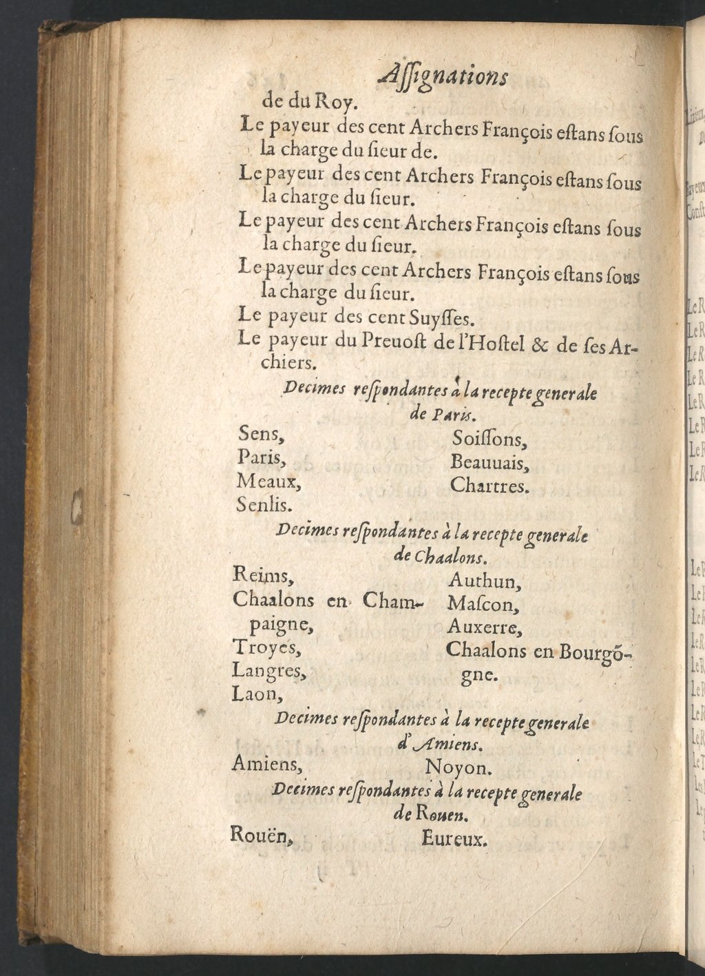 1599 - Claude de Monstr’oeil et Jean Richer - Trésor des instructions des finances - BnF