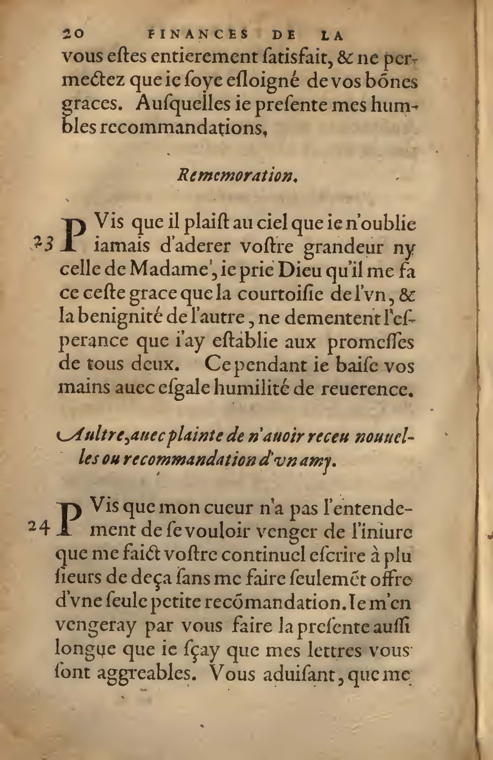 1572 - Lucas Breyer - Finances et Trésor de la plume française - BNC Rome