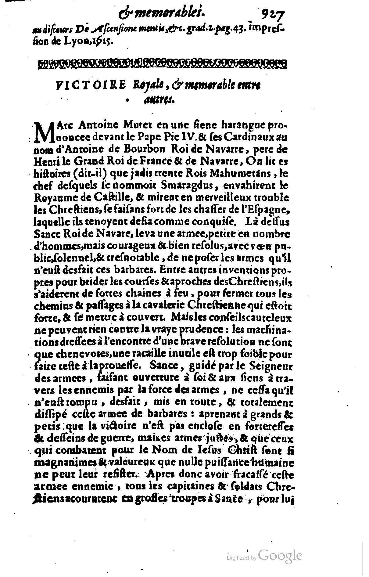 1628 - Jacques Crespin - Trésor d’histoires admirables et mémorables - BSB Munich