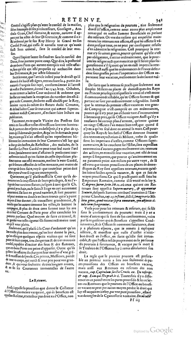 1629 - Veuve Nicolas Buon - Trésor du droit français (21754 T. 3) - BM Lyon