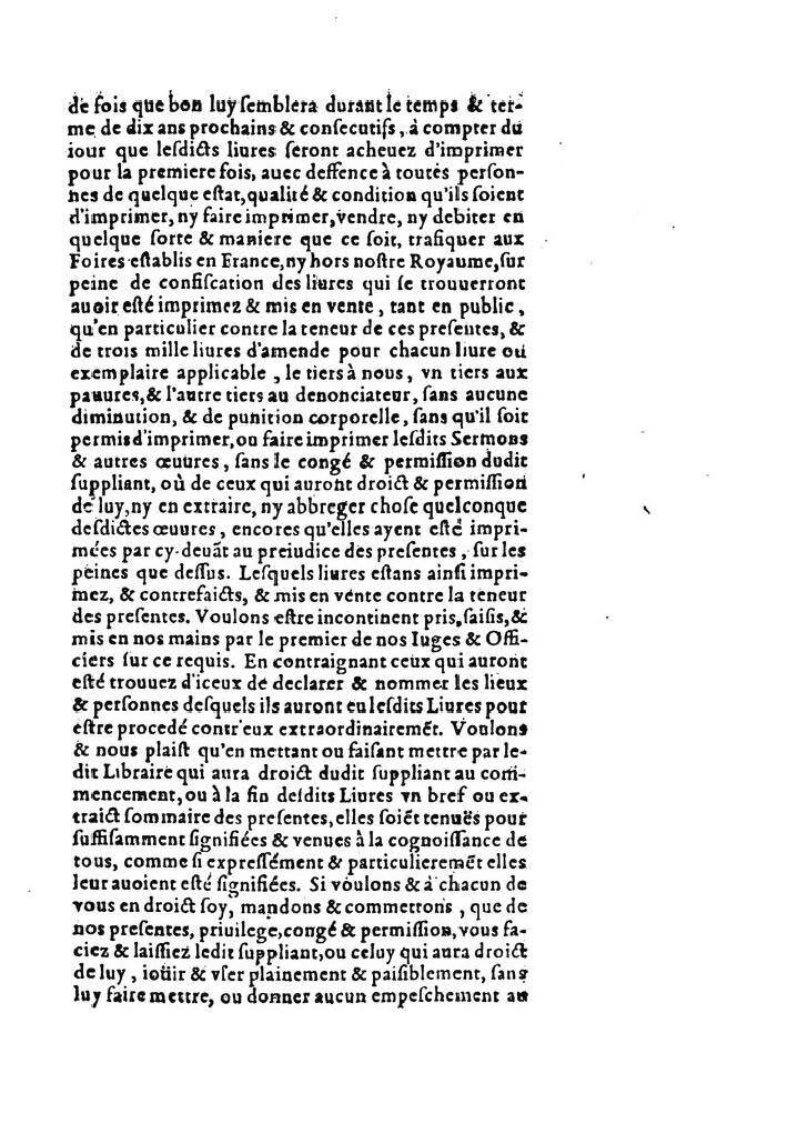 1607 - Nicolas Du Fossé - Trésor quadragésimal - T 02 - BM Lyon