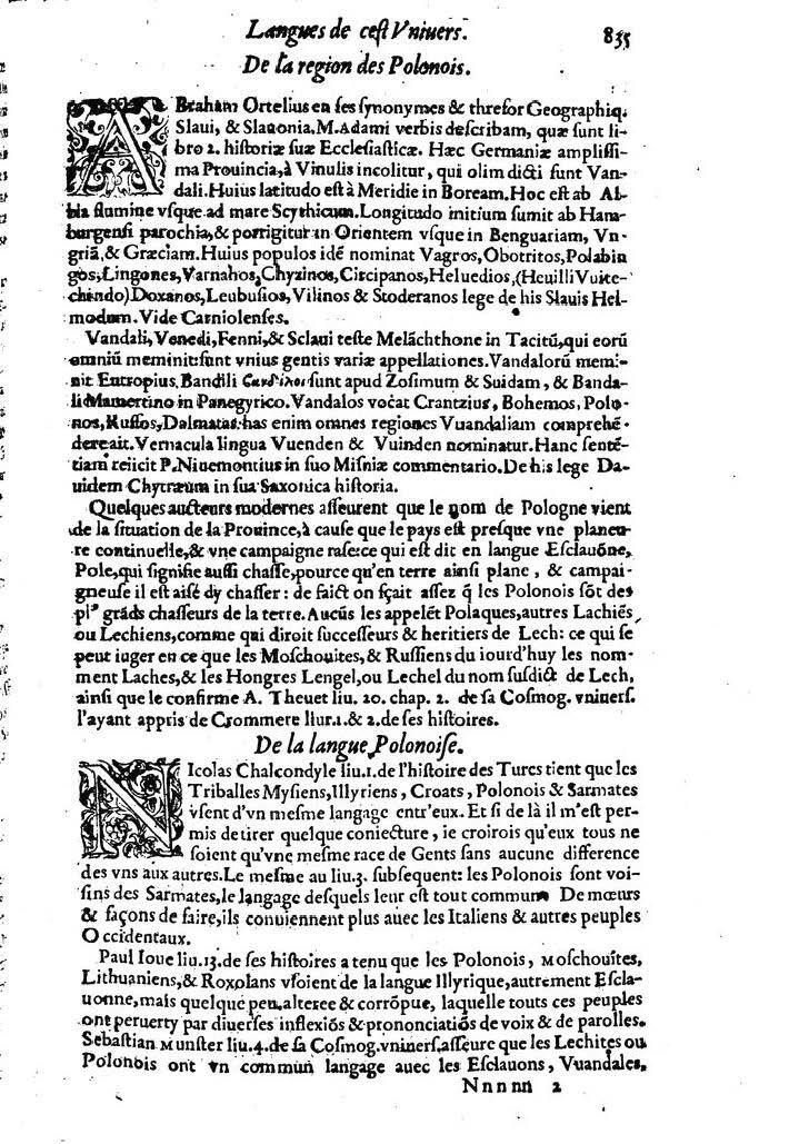 1613 - Matthieu Berjon - Trésor de l’histoire des langues de cet univers - BM Lyon