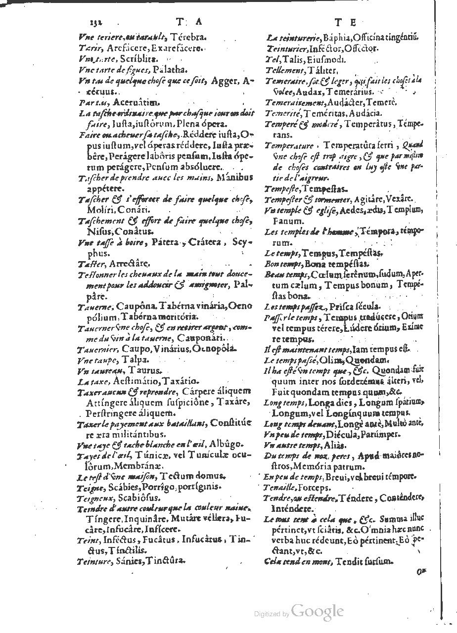 1564 - Henri Hylaire et Louis Cloquemin - Trésor des mots et traits français - BSB Munich