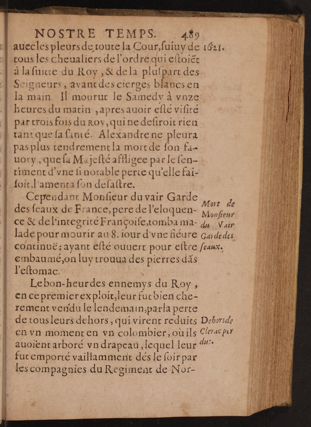 1626 - Joseph Bouillerot - Trésor de l’histoire générale de notre temps - BnF Arsenal