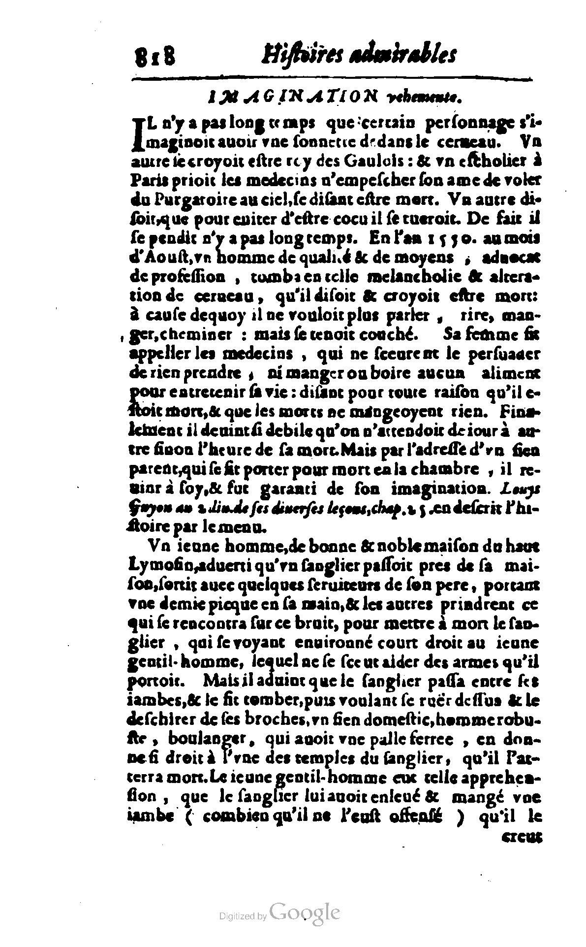1620 - Samuel Crespin - Trésor d’histoires admirables et mémorables - BCU Lausanne