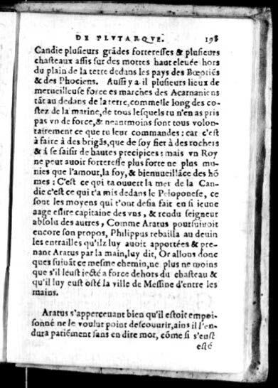 1574 - Benoît Rigaud - Trésor des vies de Plutarque - Avignon