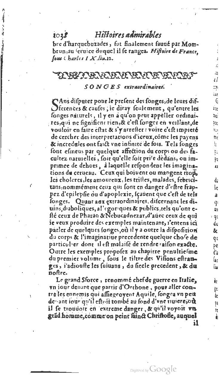 1610 - Paul Marceau - Trésor d’histoires admirables et mémorables - BSB Munich 1610 - Paul Marceau - Trésor d’histoires admirables et mémorables - BSB Munich