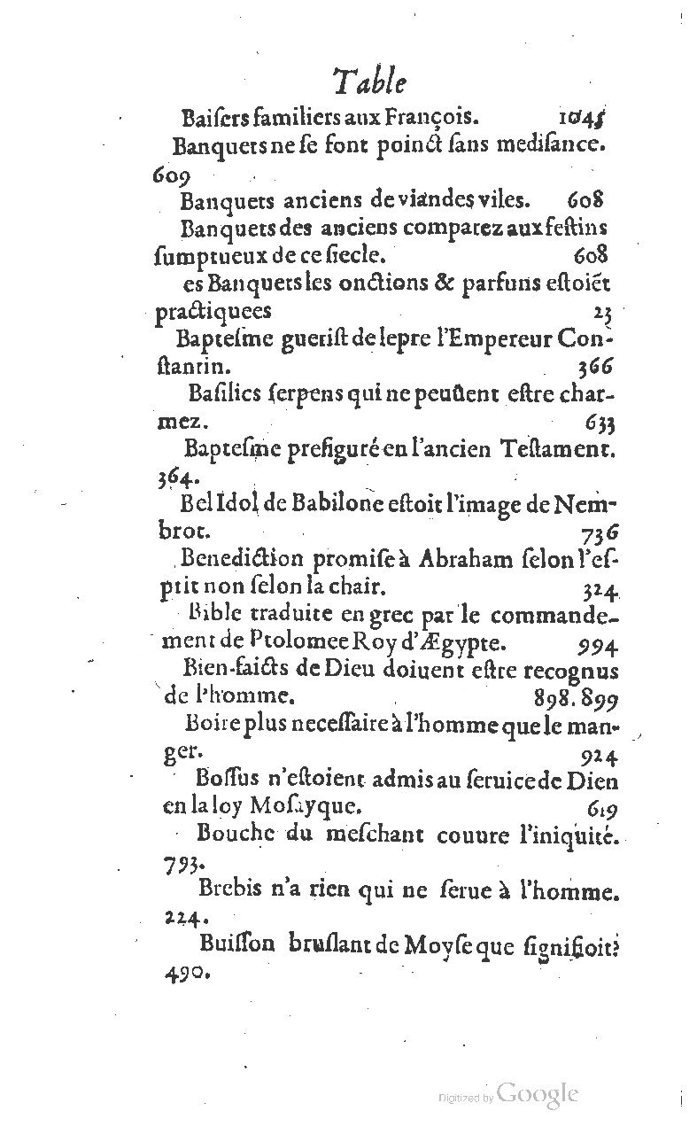 1607 - Nicolas Du Fossé - Trésor quadragésimal - T 01 - BM Lyon