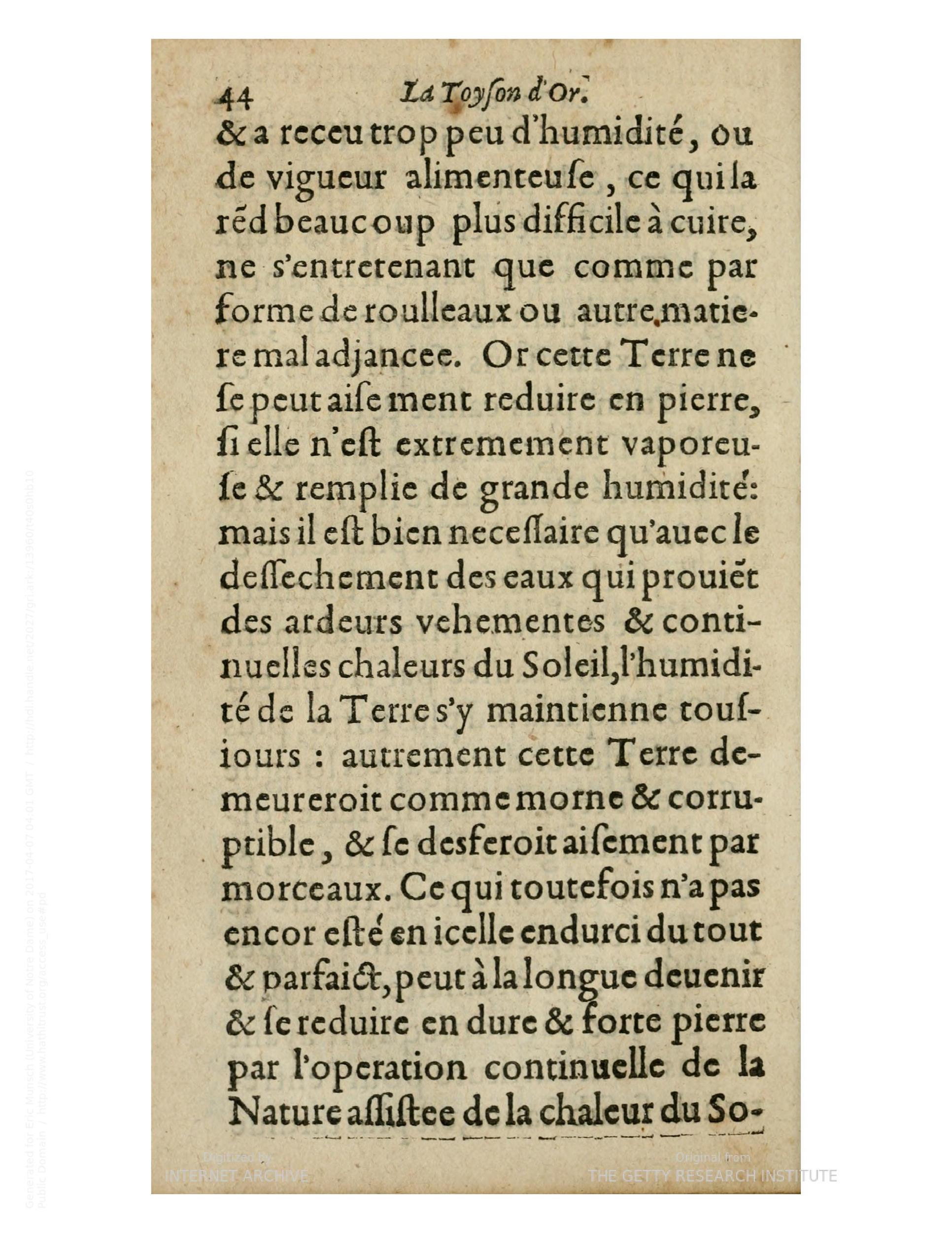 1612 - Charles Sevestre - Toison d’or ou la fleur des trésors - Getty Research Institute