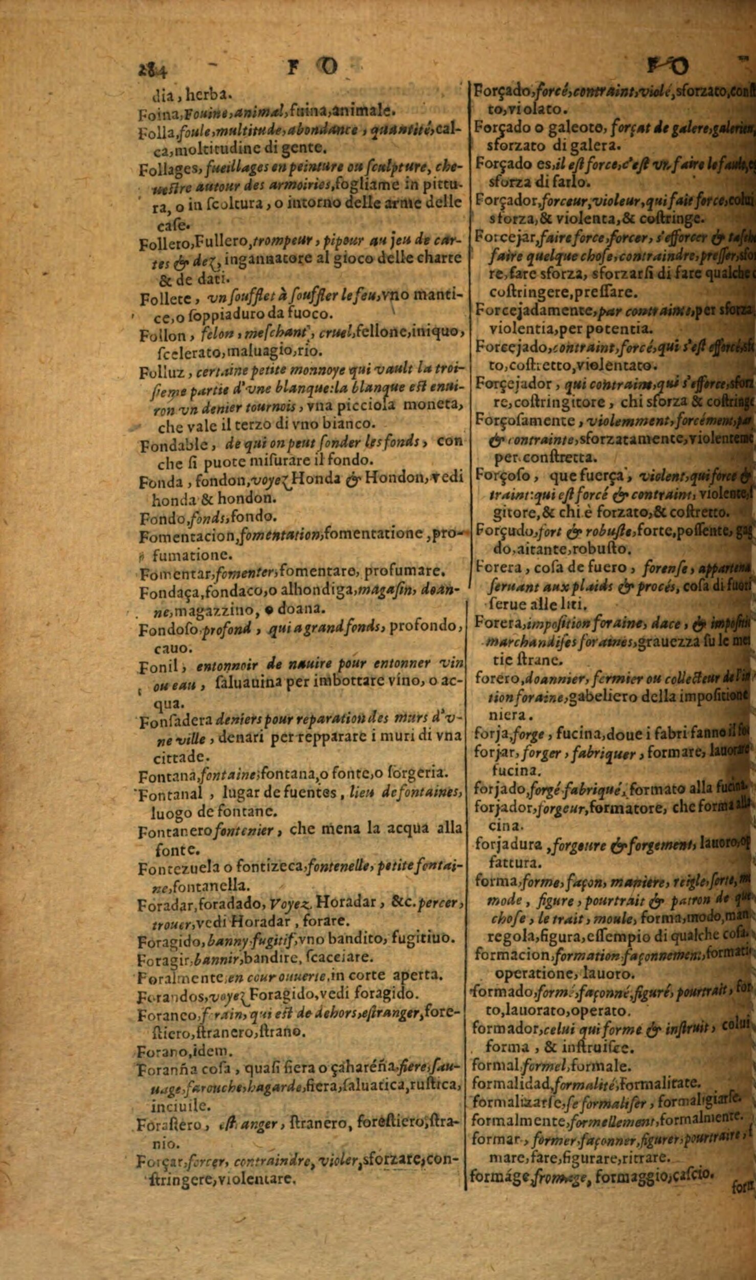 1617 - Samuel Crespin - Trésor des trois langues espagnole, française et italienne (Première partie) - Regensburg