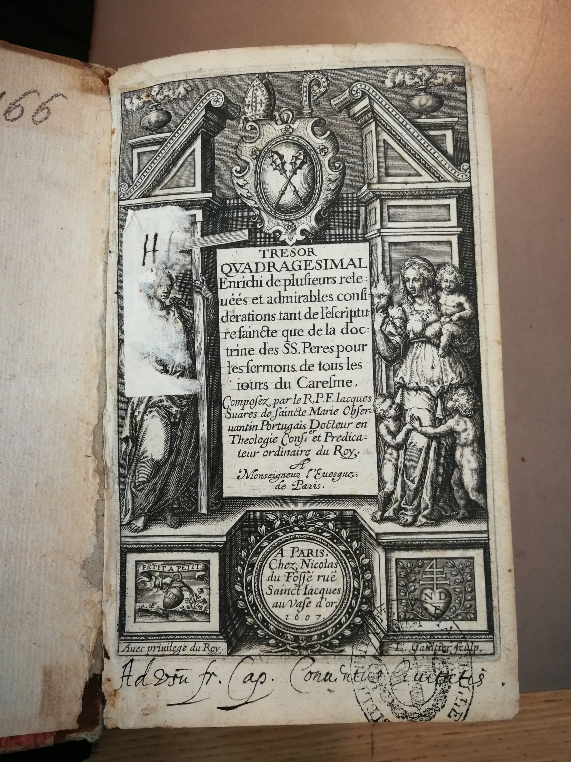 1607 - Nicolas Du Fossé - Trésor quadragésimal - BM Marseille