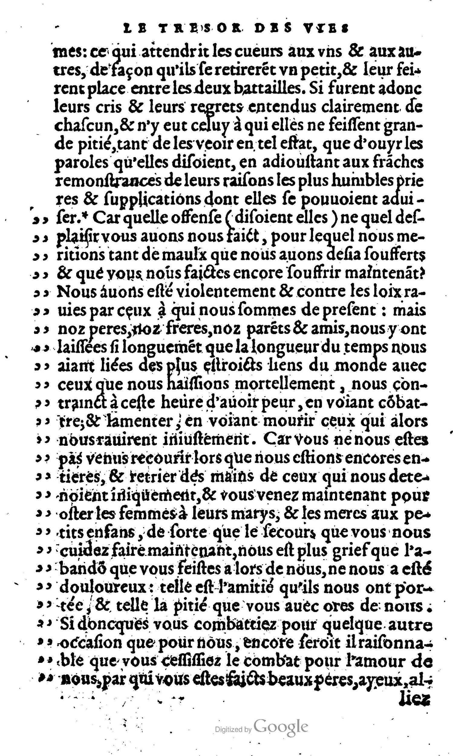 1568 - Willem Silvius - Trésor des vies de Plutarque - Anvers Plantin-Moretus