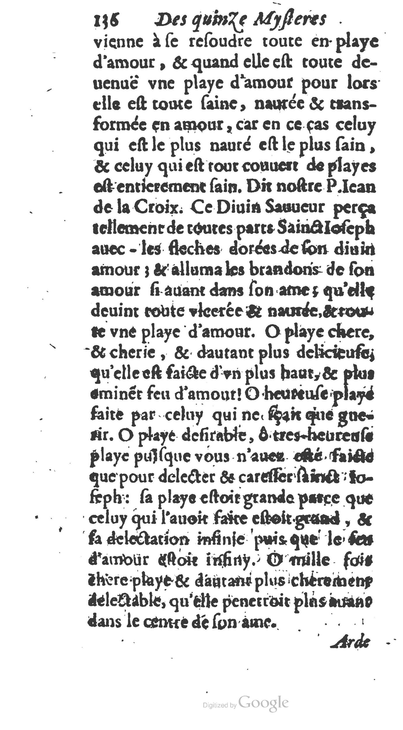 1654 - Antoine Jullieron - Trésor inestimable de Saint-Joseph - BM Lyon