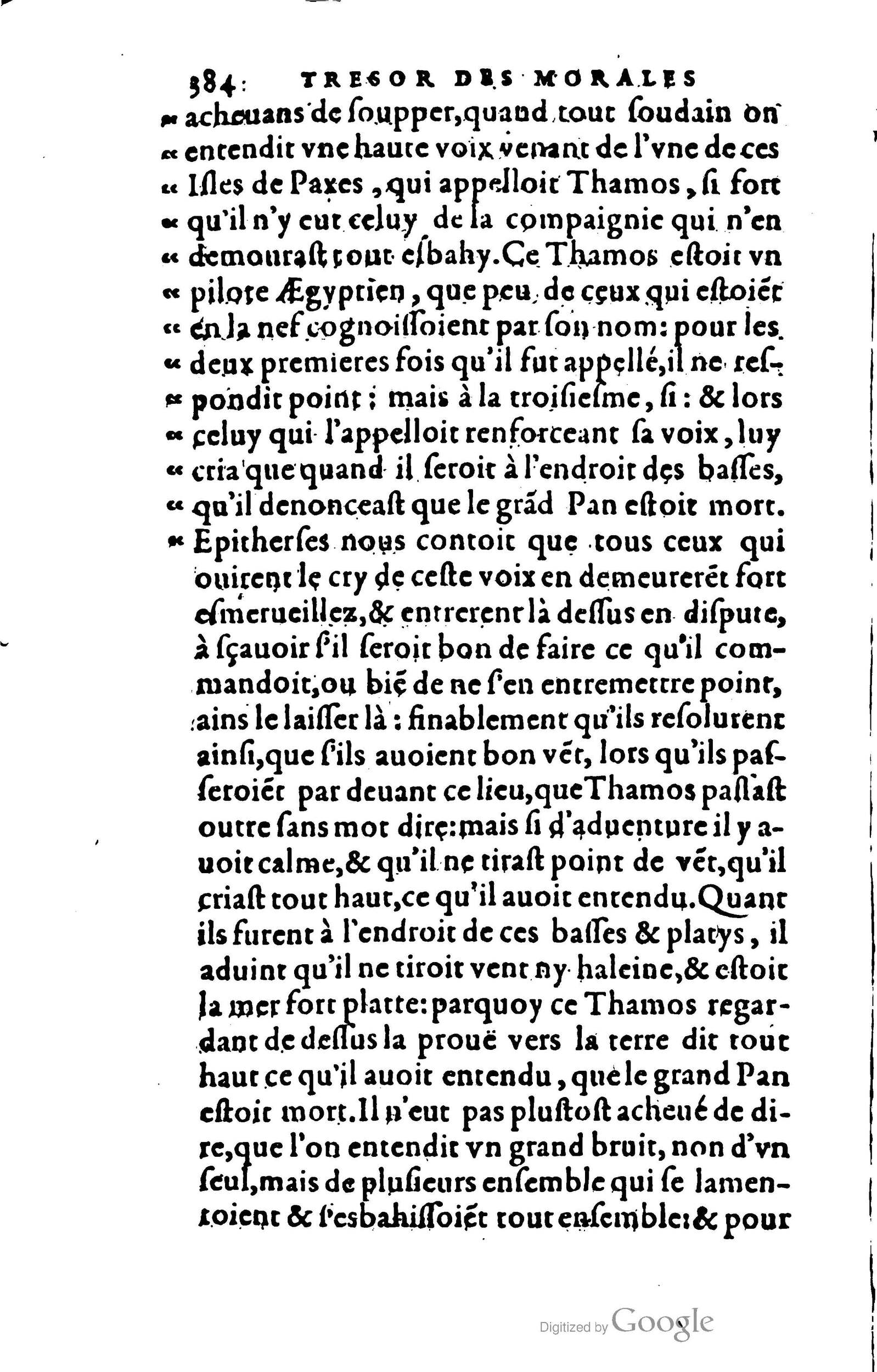 1578 - Jean Poupy - Trésor des morales de Plutarque - BSB Munich