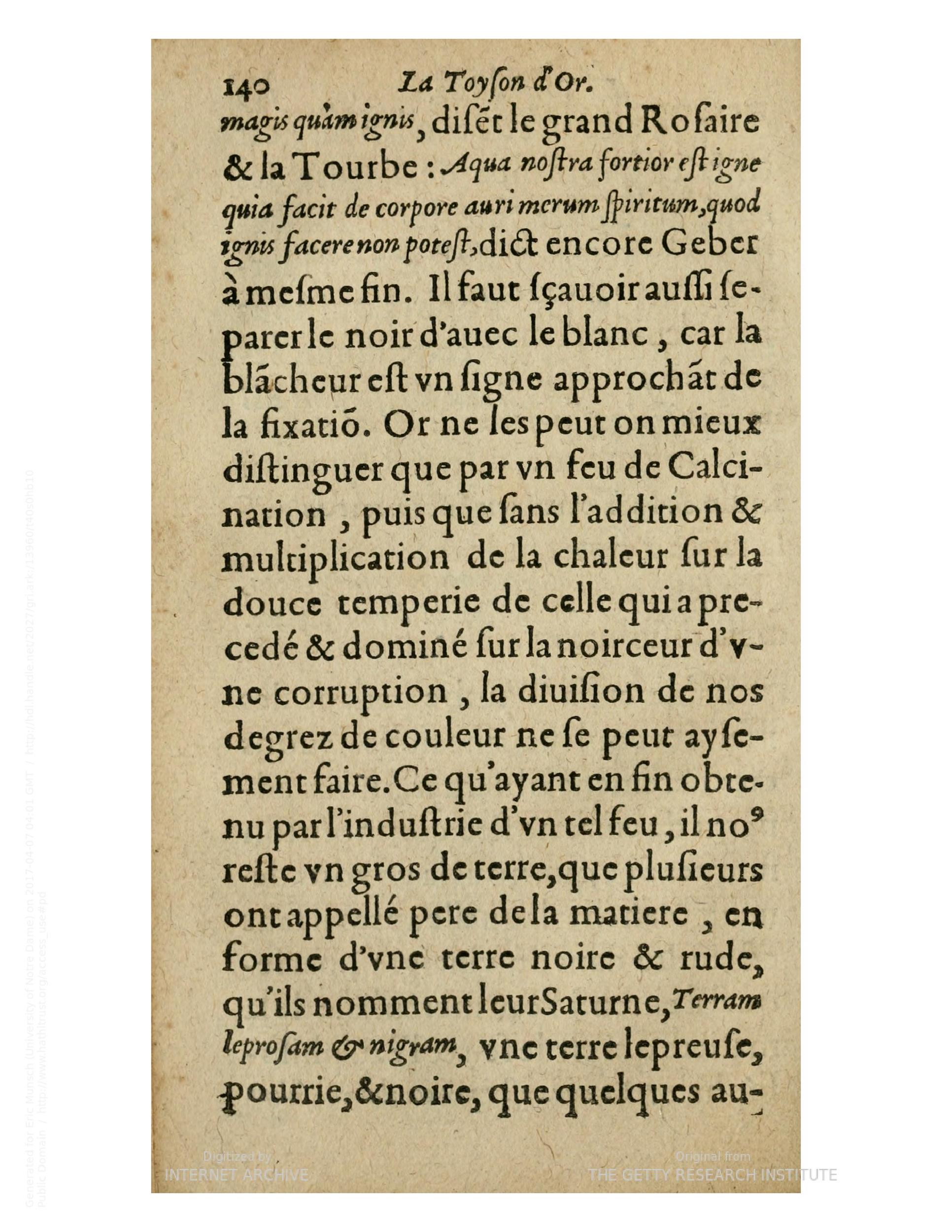 1612 - Charles Sevestre - Toison d’or ou la fleur des trésors - Getty Research Institute
