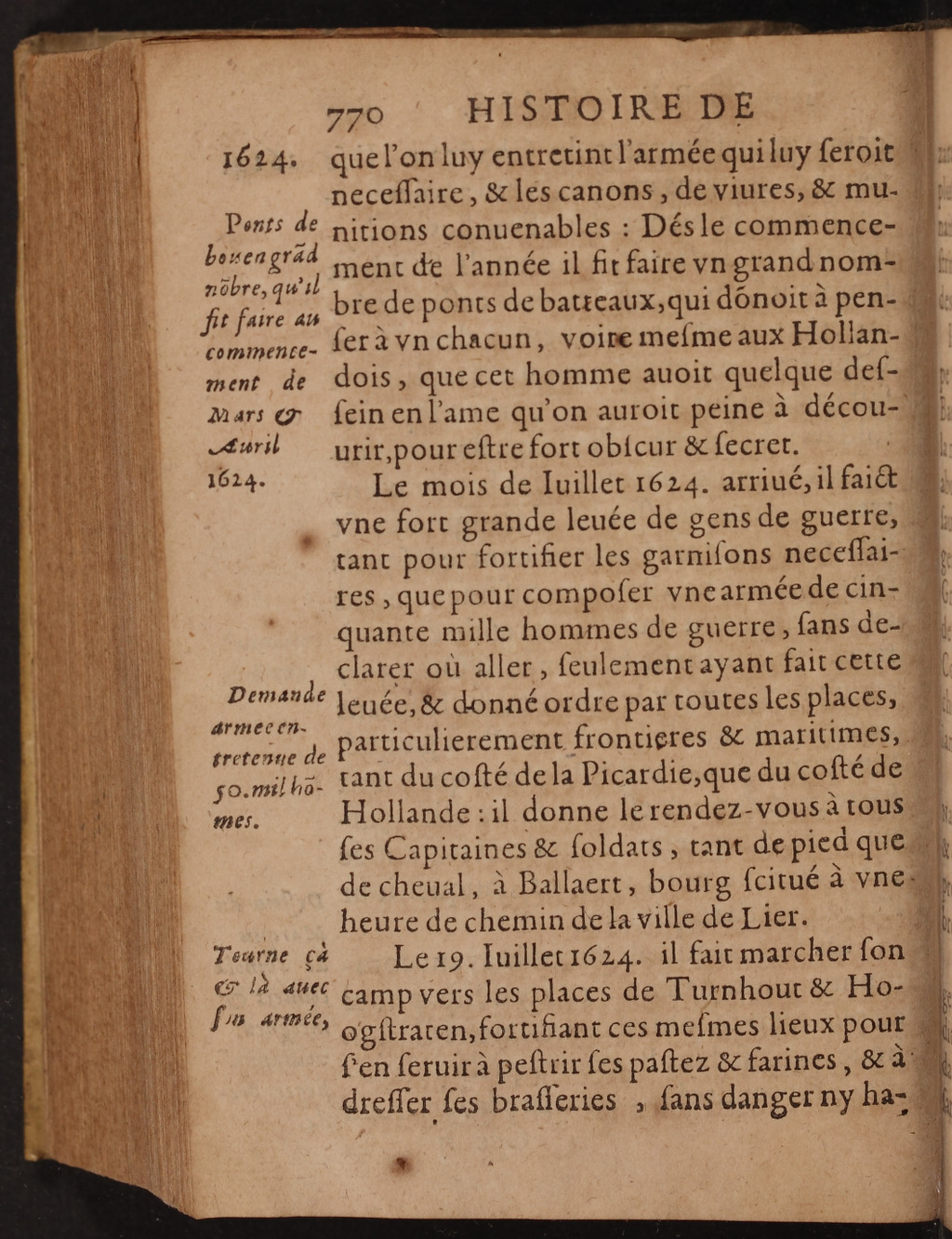 1626 - Joseph Bouillerot - Trésor de l’histoire générale de notre temps - BnF Arsenal