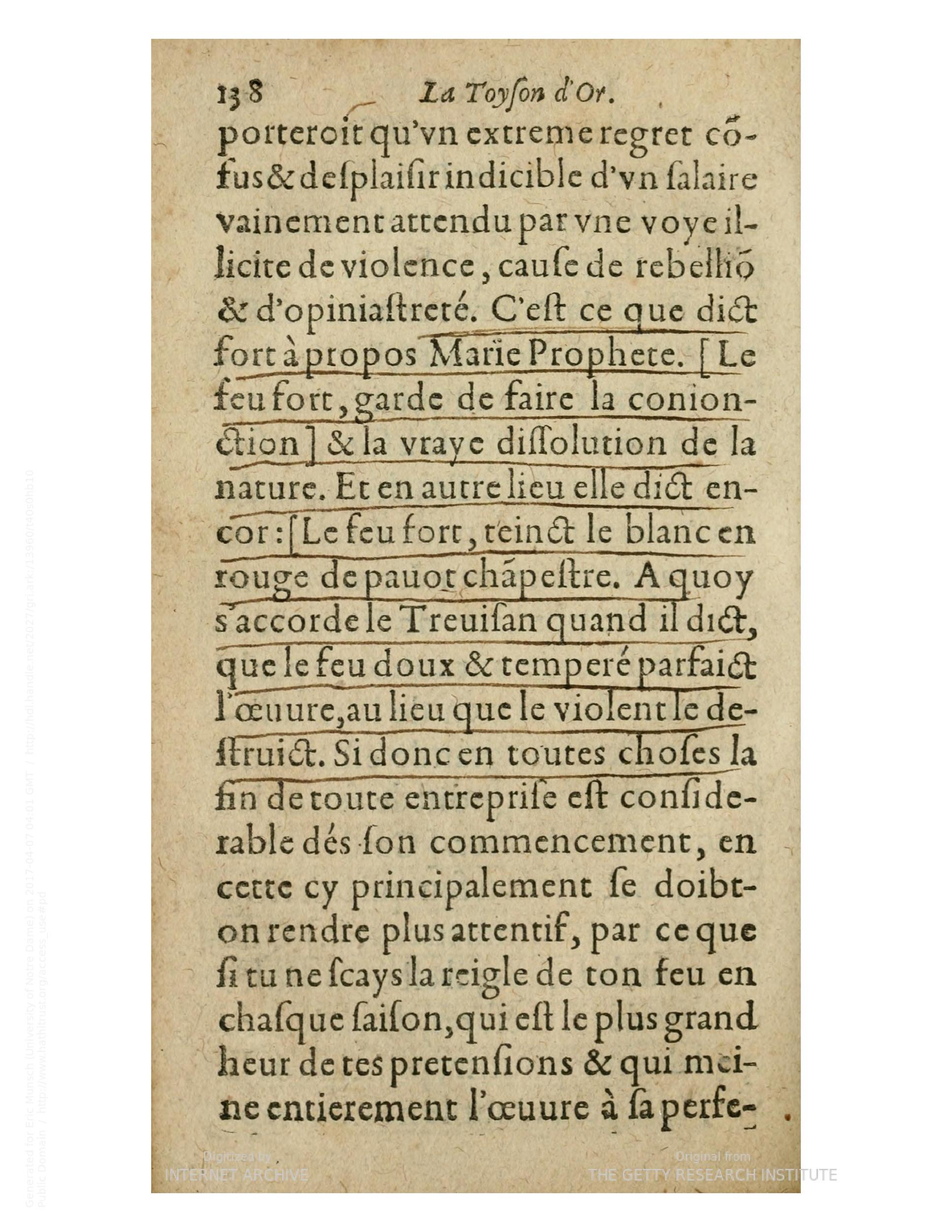 1612 - Charles Sevestre - Toison d’or ou la fleur des trésors - Getty Research Institute