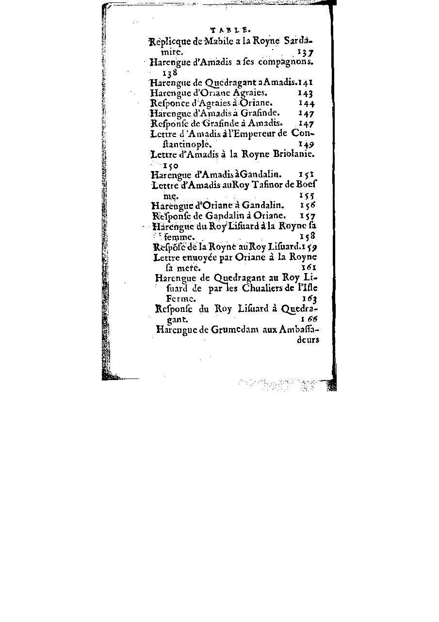 1572 - Veuve Gabriel Cotier - Trésor des Amadis - BM Lyon
