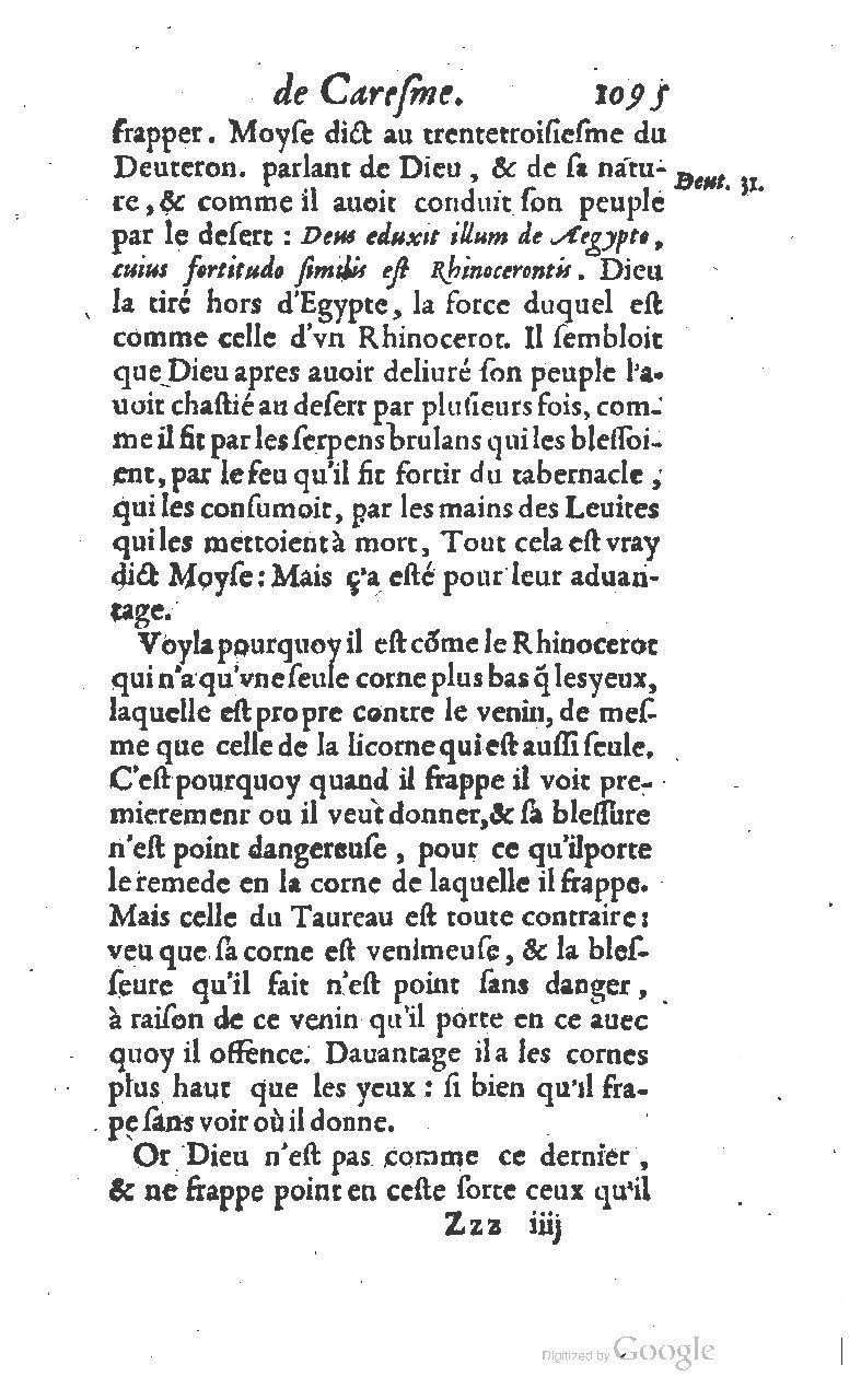 1607 - Nicolas Du Fossé - Trésor quadragésimal - T 01 - BM Lyon