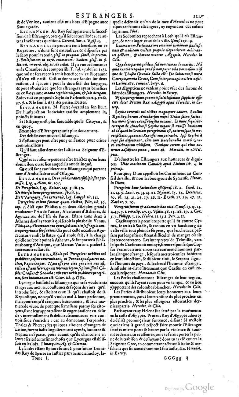 1629 - Veuve Nicolas Buon - Trésor du droit français (21754 T. 1) - BM Lyon