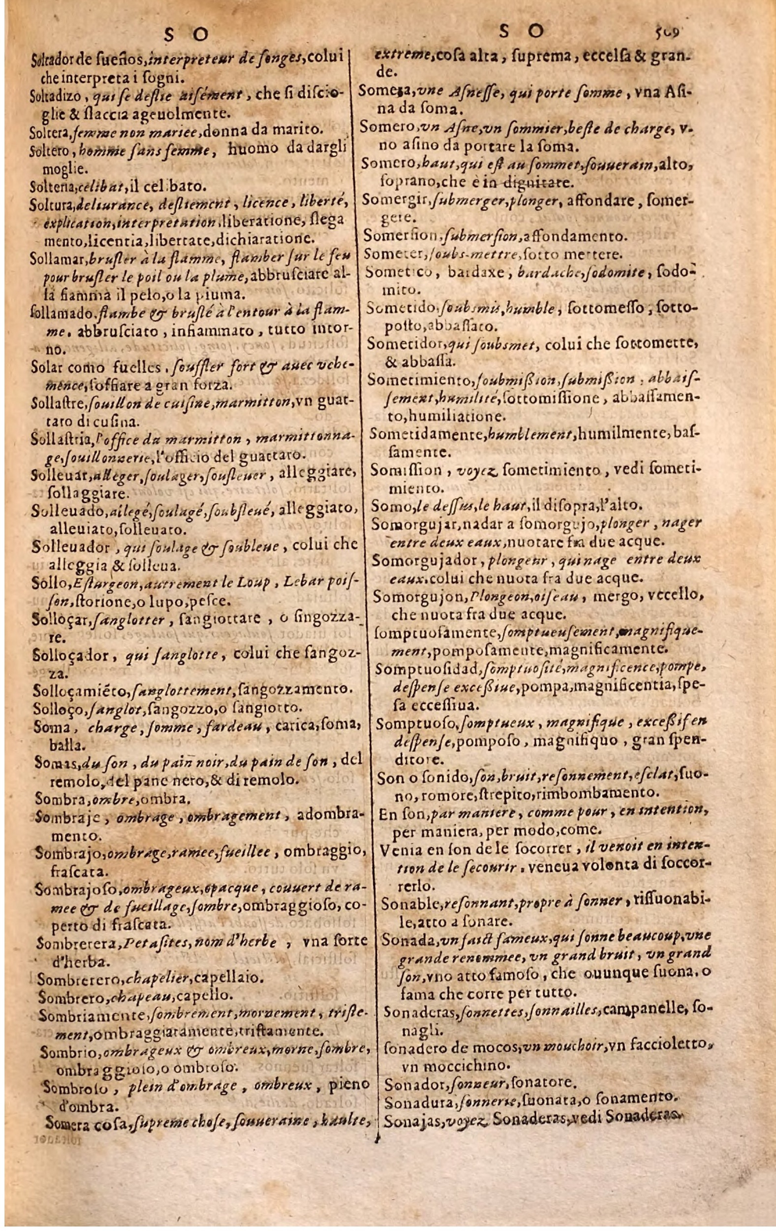 1627 - Jacques Crespin - Trésor des trois langues - Regensburg