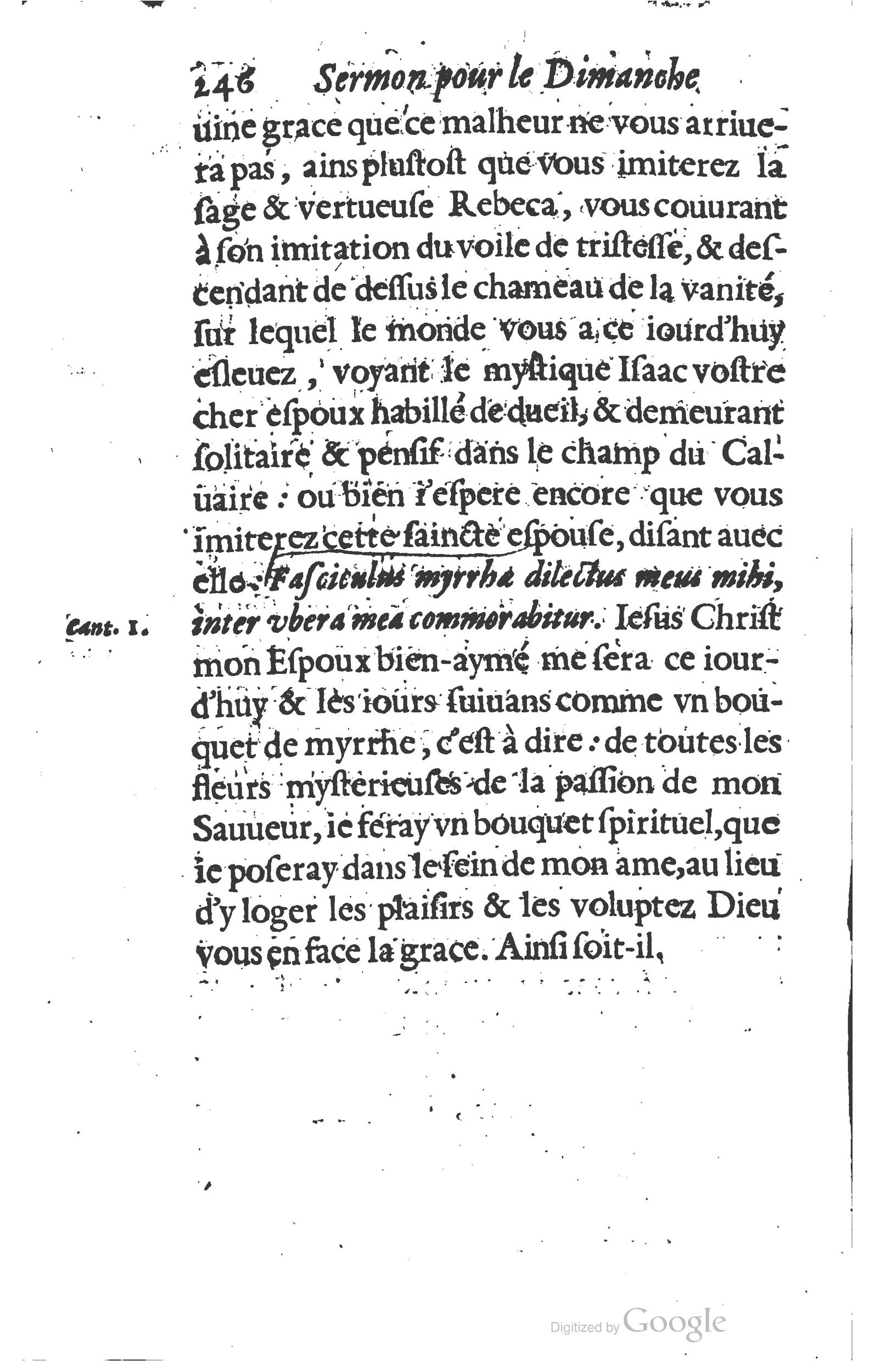 1629 - Manassés de Préaulx - Sermons ou Trésors de la piété chrétienne - BM Lyon