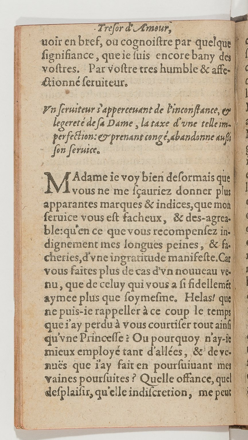 1600 - Nicolas Bonfons - Trésor d’amour - BnF Arsenal
